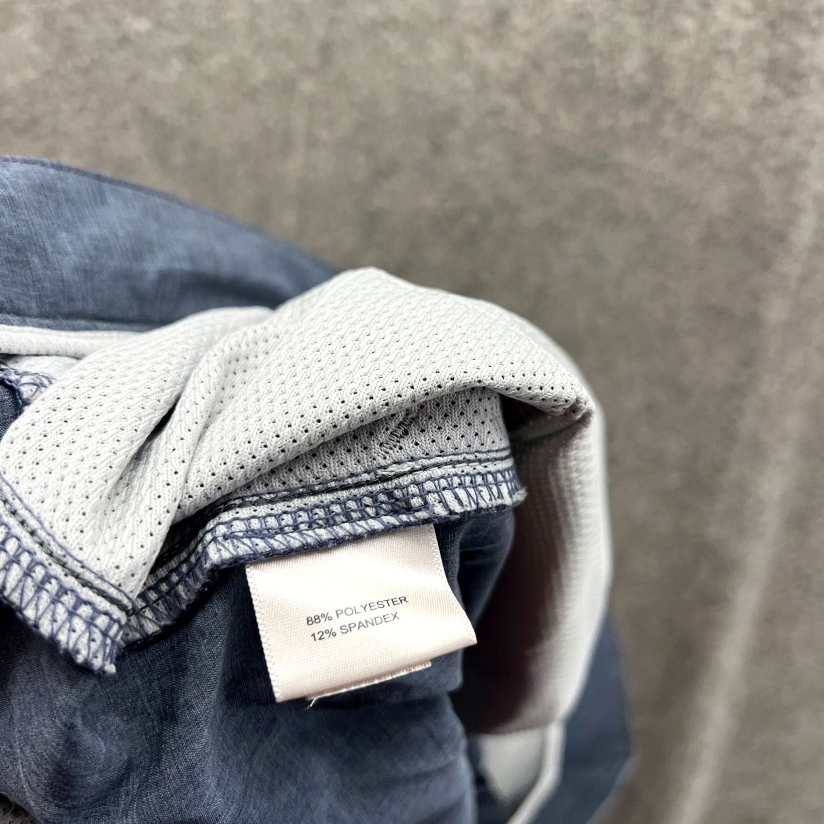 Peter Millar Peter Millar Shorts Mens 34 Blue Crown Sport Chino Flat Front Performance Golf Casual Sports Stretch Chino Size US 34 / EU 50 - 5 Thumbnail