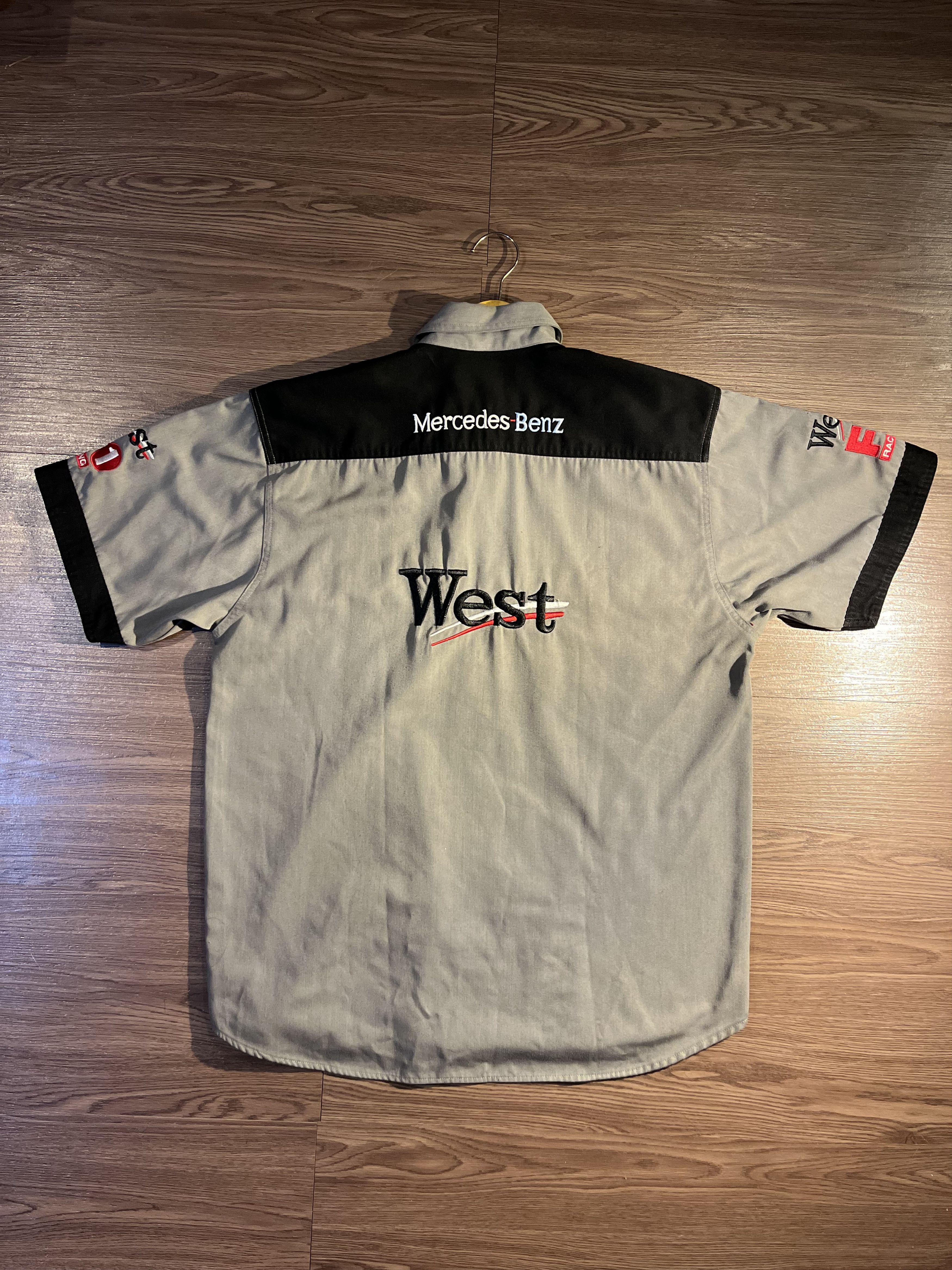 Mercedes-Benz Mercedes Benz West F1 Team Workshirt Size US XL / EU 56 / 4 - 4 Thumbnail