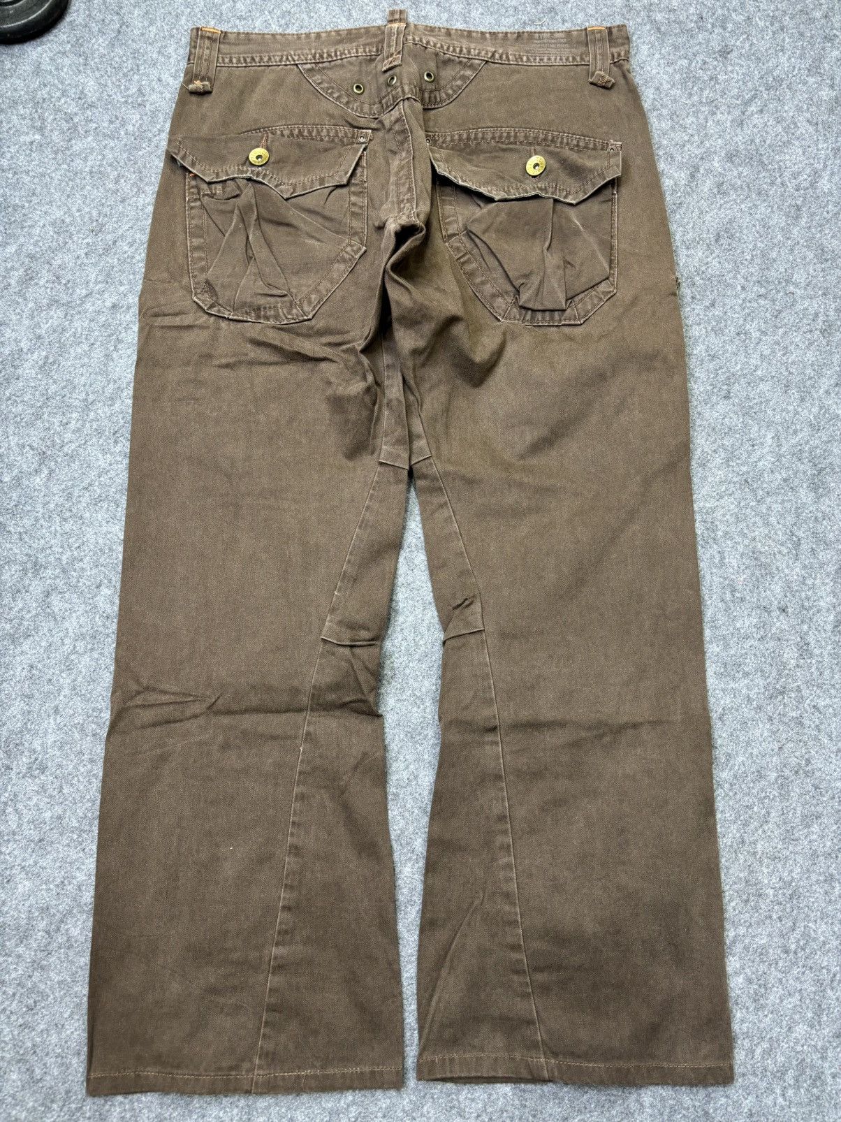 Edwin 💥FLARE💥EDWIN Multipockets Street Cropped Cargo Pant F784 Size US 34 / EU 50 - 15 Thumbnail