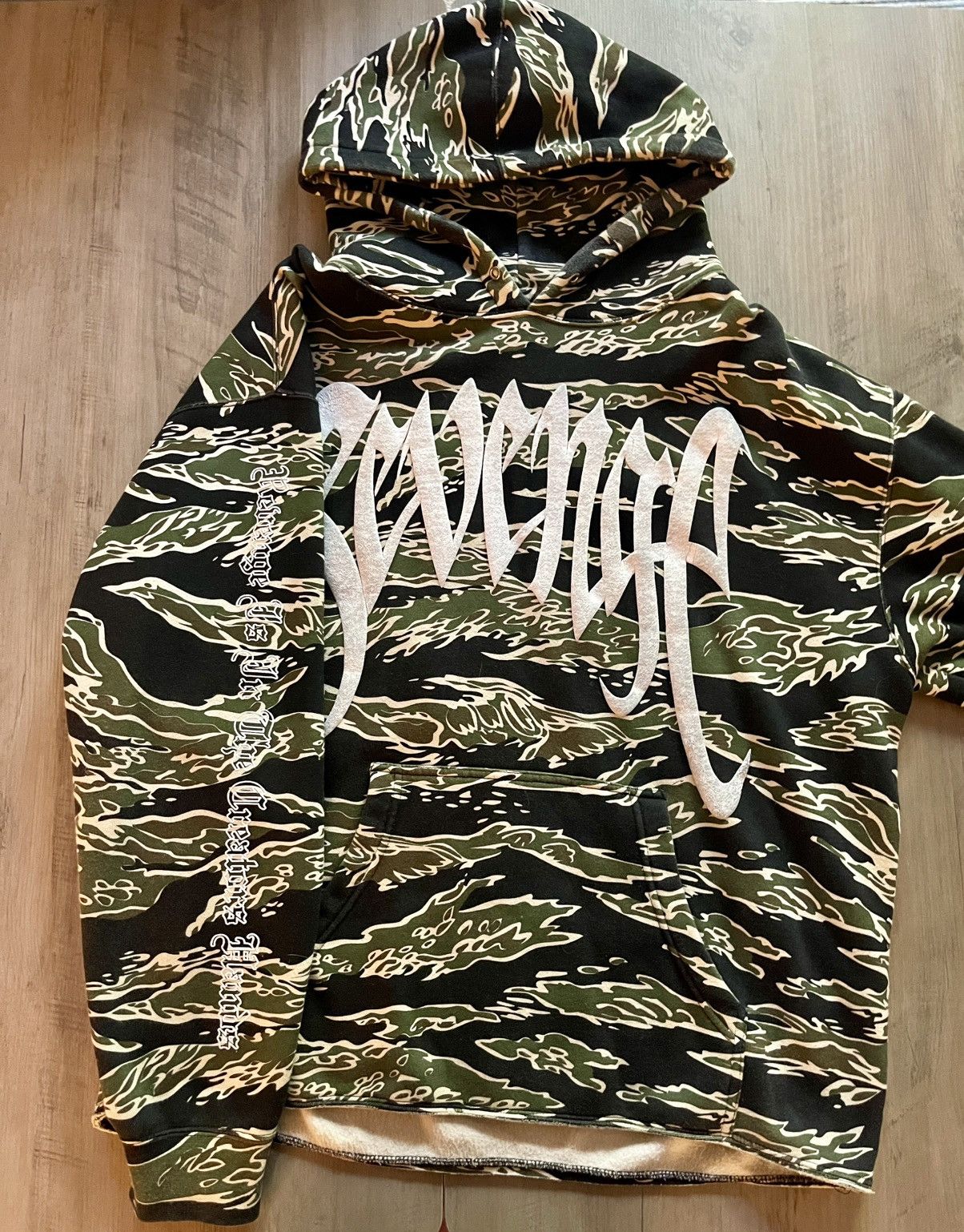 Revenge Revenge Tiger Camo Hoodie Sweatshirt Size: L Size US L / EU 52-54 / 3 - 5 Thumbnail