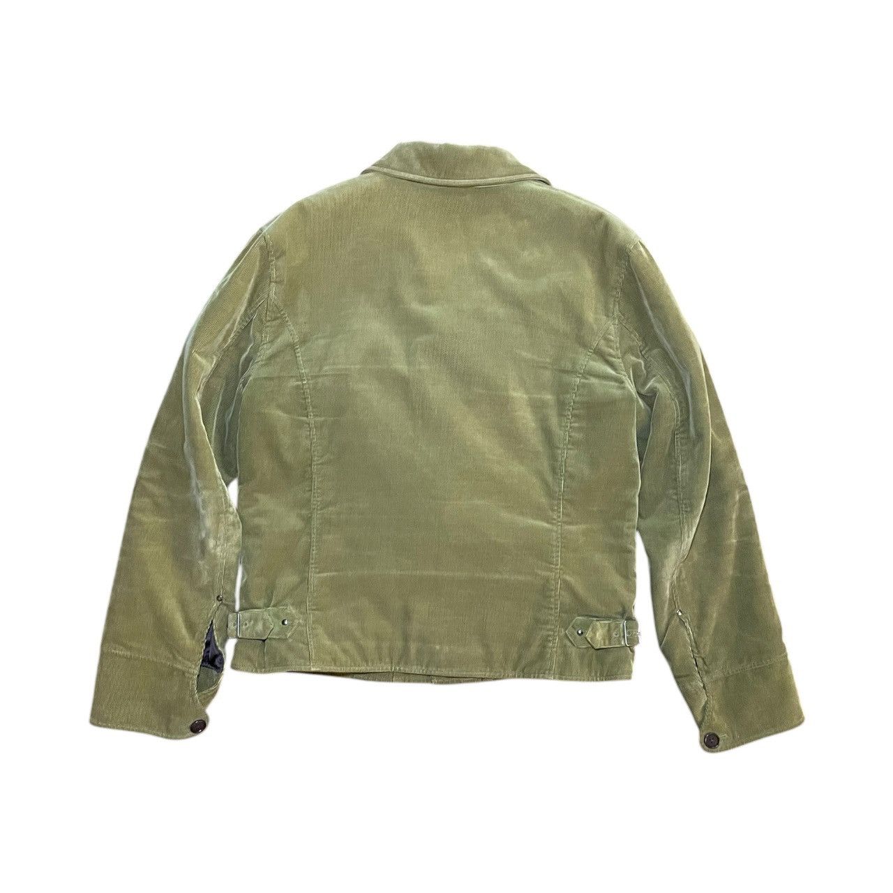 Paul Smith Paul Smith Corduroy Green Moto Jacket Sz M Size US M / EU 48-50 / 2 - 2 Thumbnail