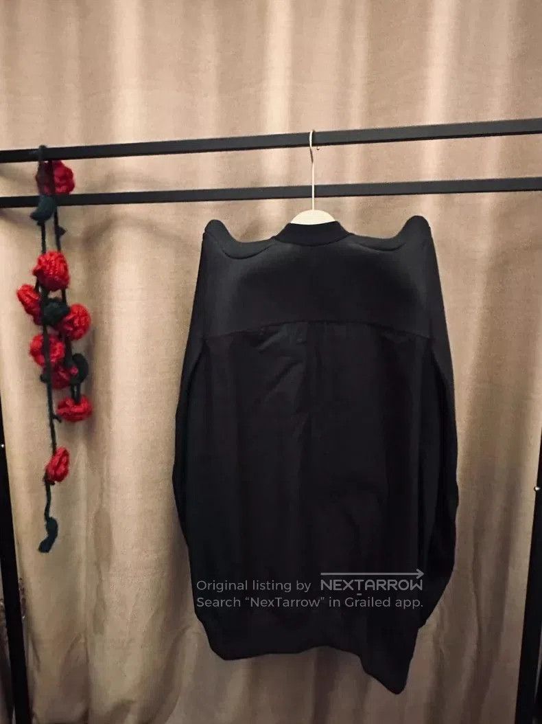 Rick Owens rick owens unique shoulder bomber jacket. Size US L / EU 52-54 / 3 - 2 Thumbnail