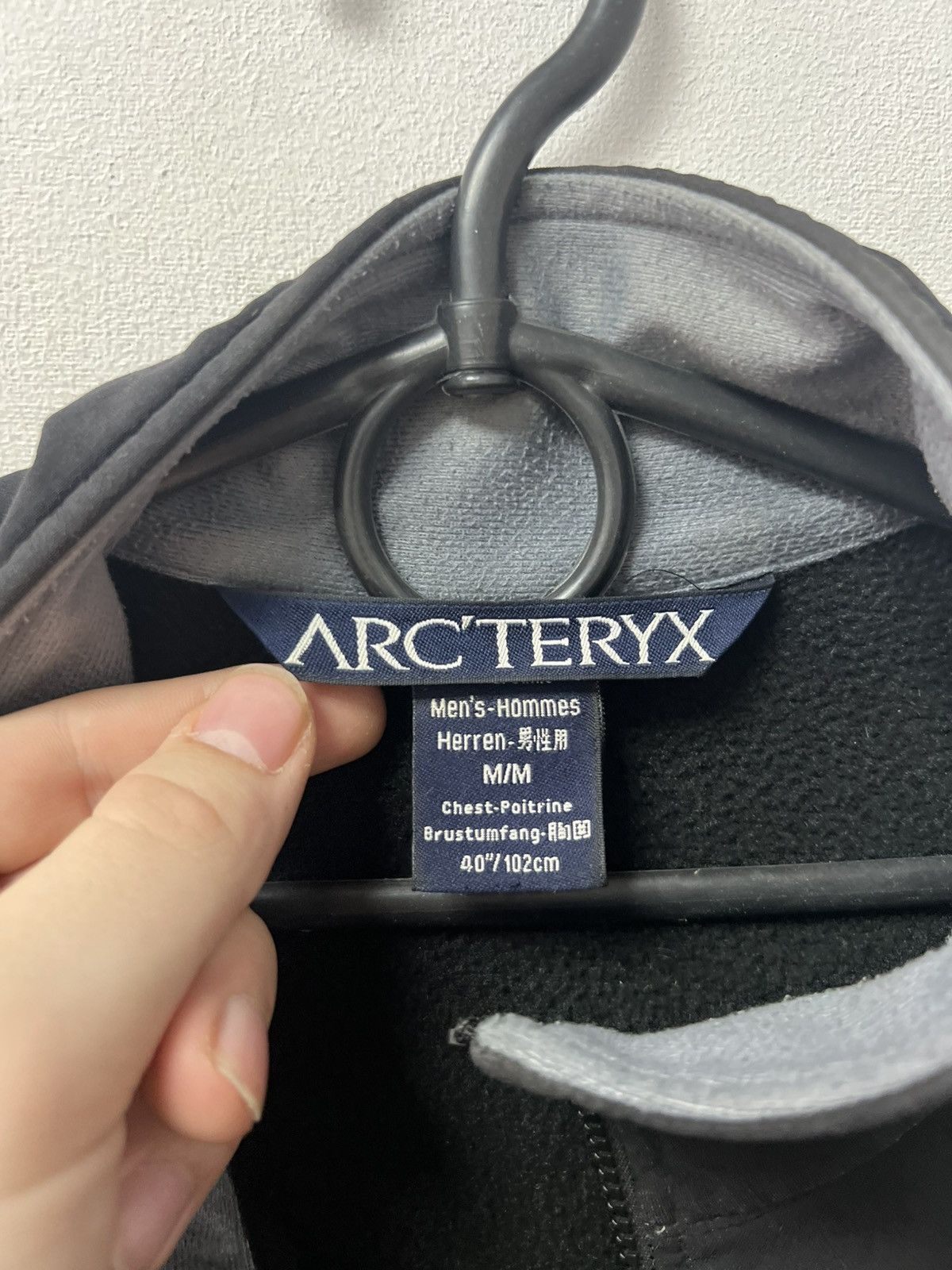 Arc'teryx Vintage Arcteryx Soft Shell Jacket Polartec Black GoprCore Size US M / EU 48-50 / 2 - 10 Thumbnail