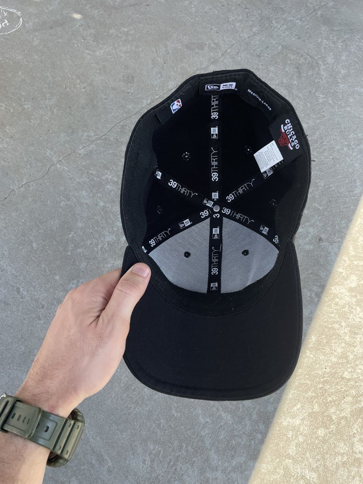 NBA × New Era New Era Chicago Bulls NBA Y2K Hip Hop Rap Hat Cap Size ONE SIZE - 5 Thumbnail