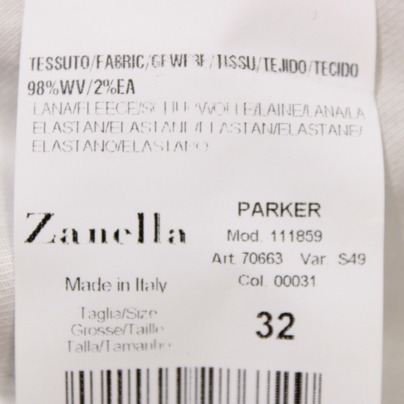 Zanella Zanella New with tags Dress Pants Size 32 US In Gray Size US 32 / EU 48 - 7 Thumbnail