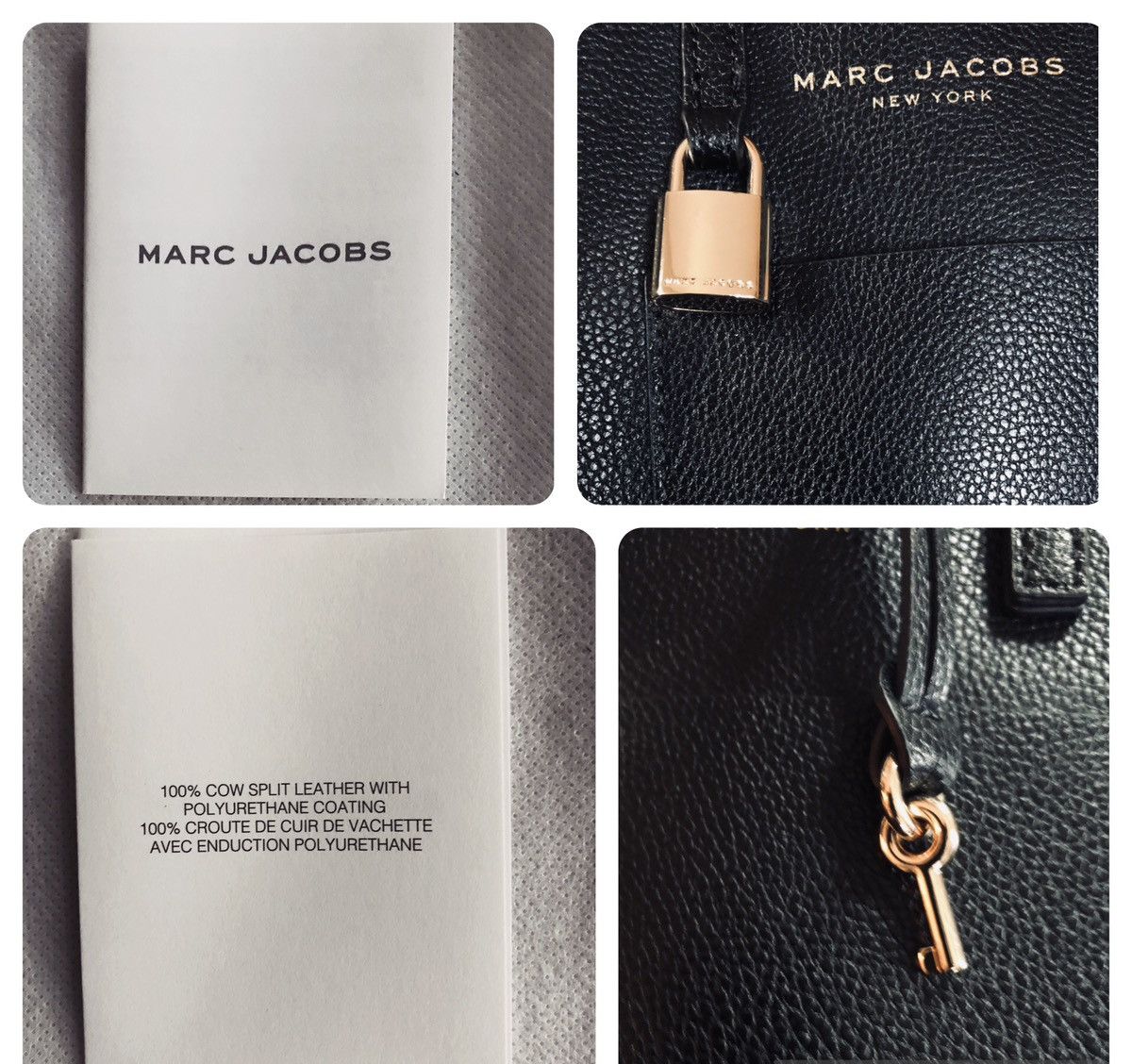 Marc Jacobs Marc Jacobs black leather small tote Size ONE SIZE - 12 Thumbnail