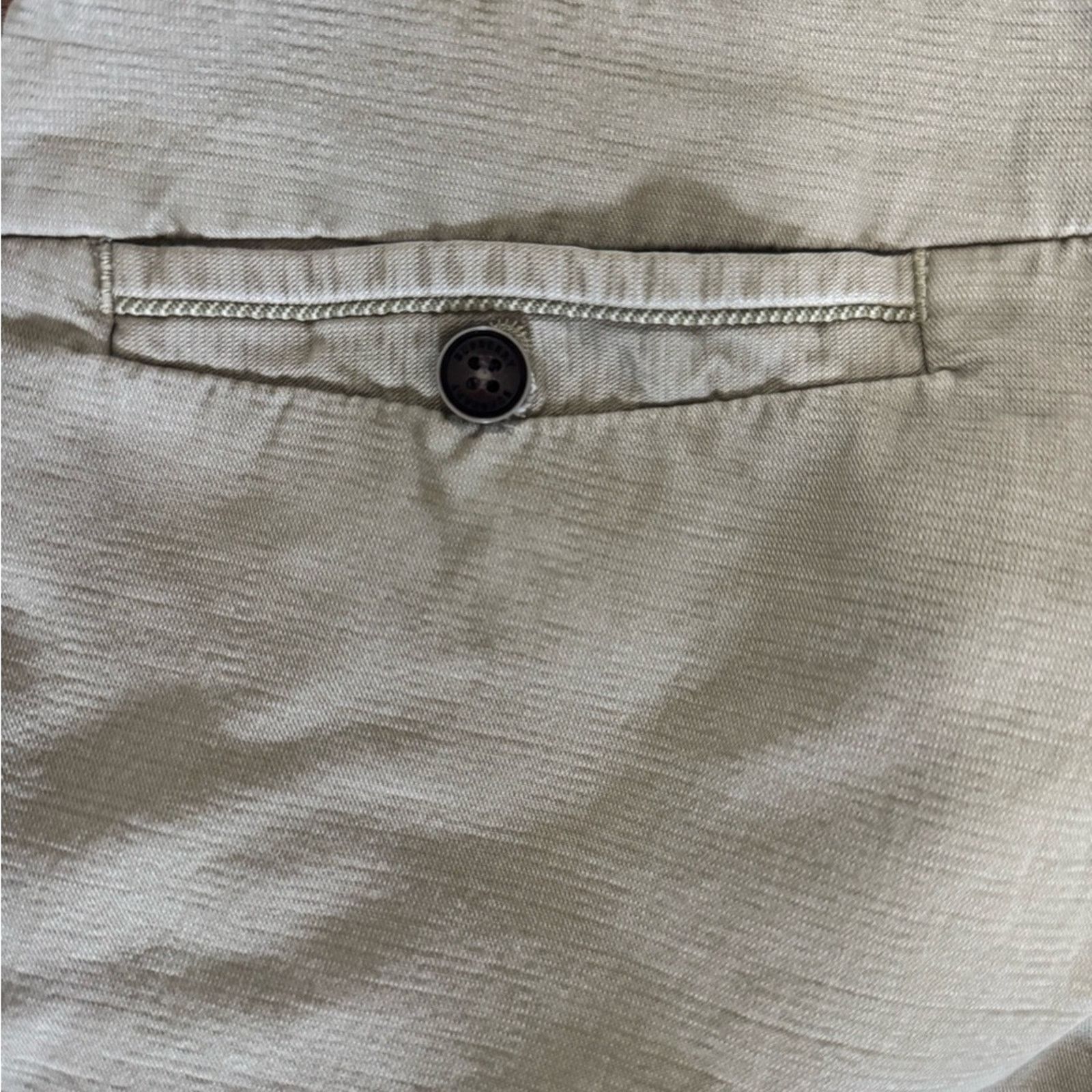 Burberry Mens Designer Burberry khaki pants Size US 34 / EU 50 - 8 Thumbnail