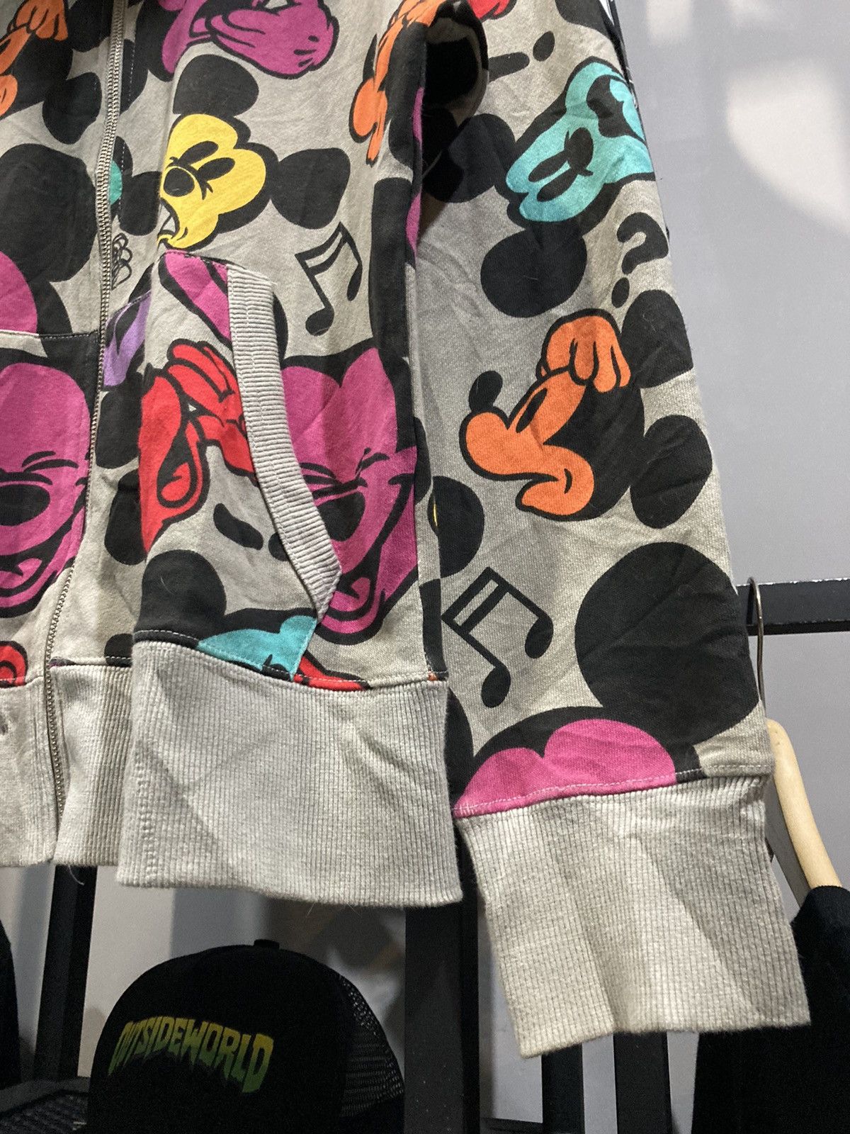 Vintage Tokyo Disney Resort Japanese Fur Hoodie All Over Print Style Size US S / EU 44-46 / 1 - 7 Thumbnail