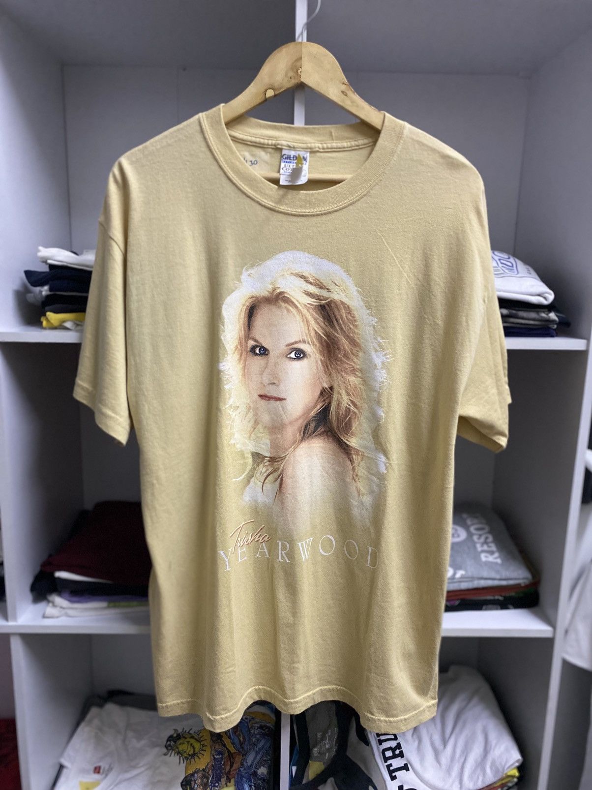 Band Tees × Vintage Vintage y2k Trisha YEARWOOD" Print Tee Tour Size US L / EU 52-54 / 3 - 1 Thumbnail