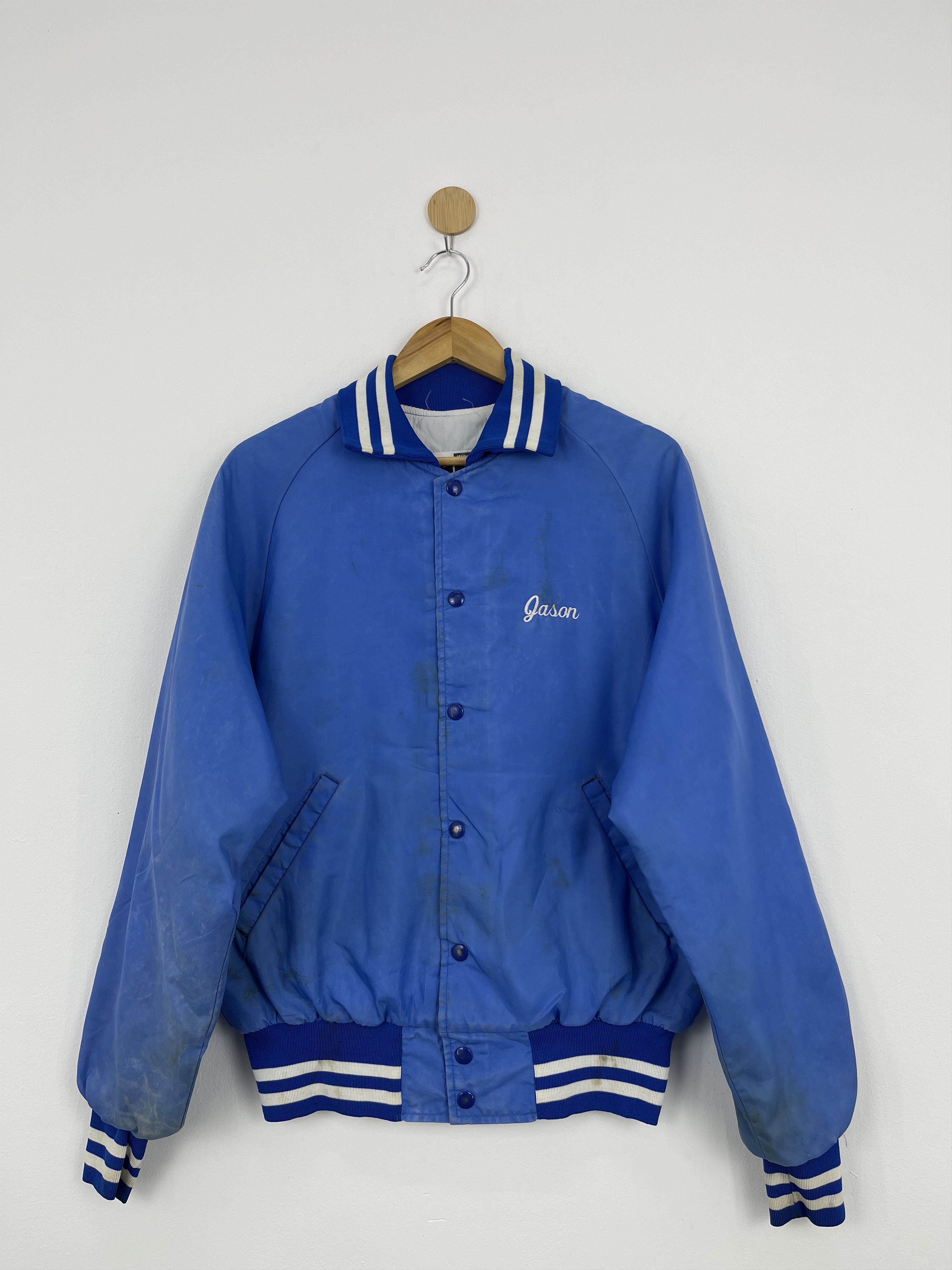 Alleson Athletics Vintage Don Alleson Athletics Button Up Jacket JA0035 Size US M / EU 48-50 / 2 - 2 Thumbnail