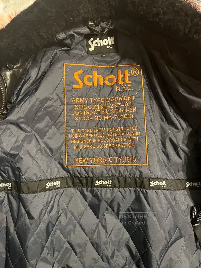 Schott Schott Classic cowhide jacket Size US L / EU 52-54 / 3 - 3 Thumbnail