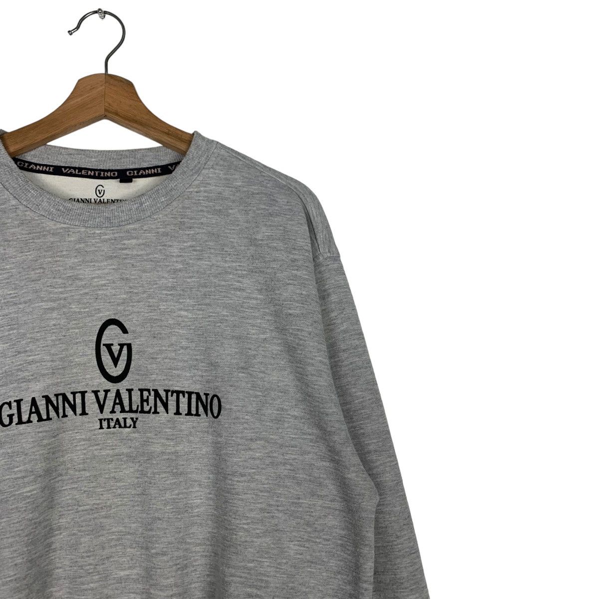 Gianni Valentino GIANNI VALENTINO Embroidery Big Logo Sweatshirts #0619-C29 Size US M / EU 48-50 / 2 - 4 Thumbnail