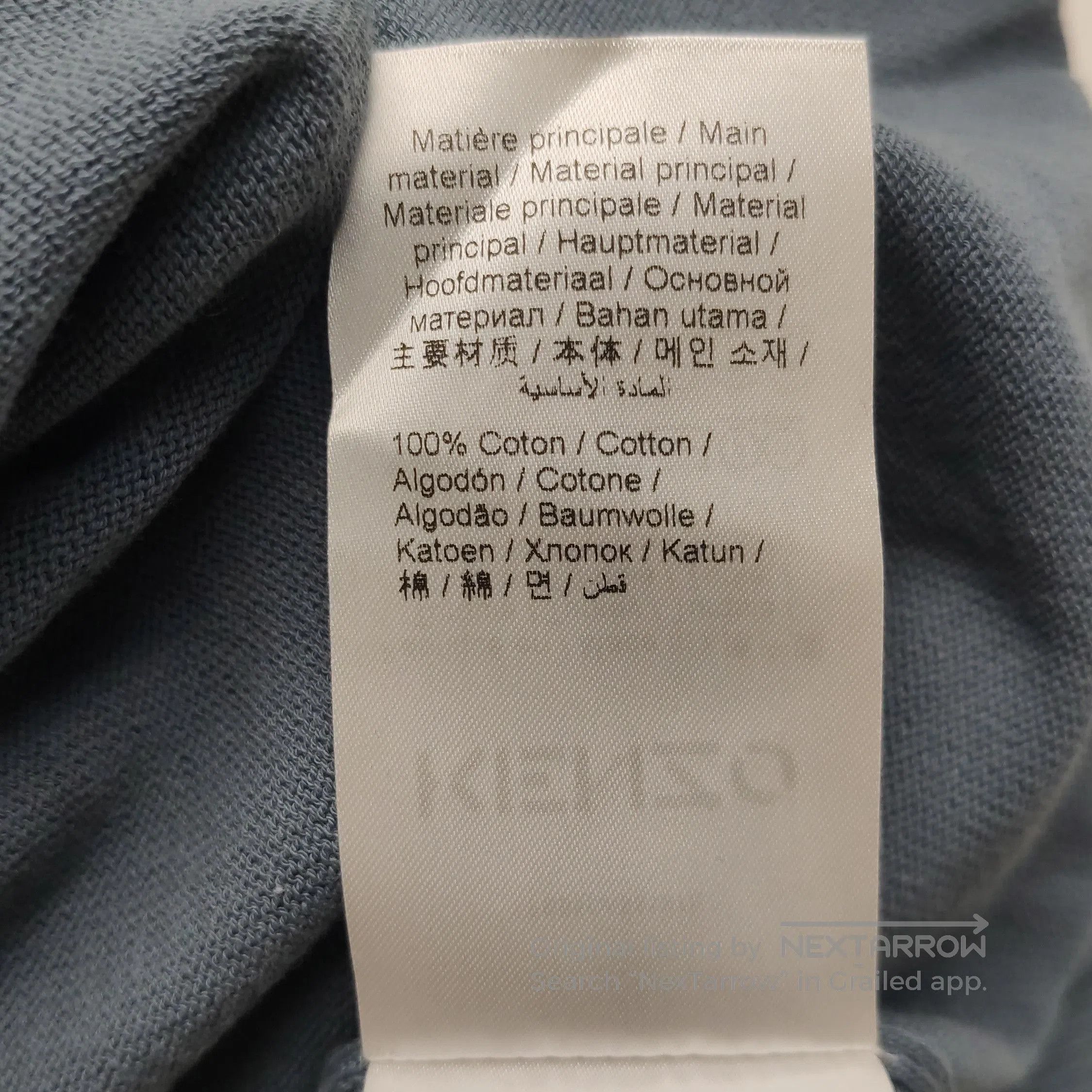 Kenzo Kenzo M Wool-Cotton V-Neck Single-Breasted Cardigan. Size US M / EU 48-50 / 2 - 9 Thumbnail