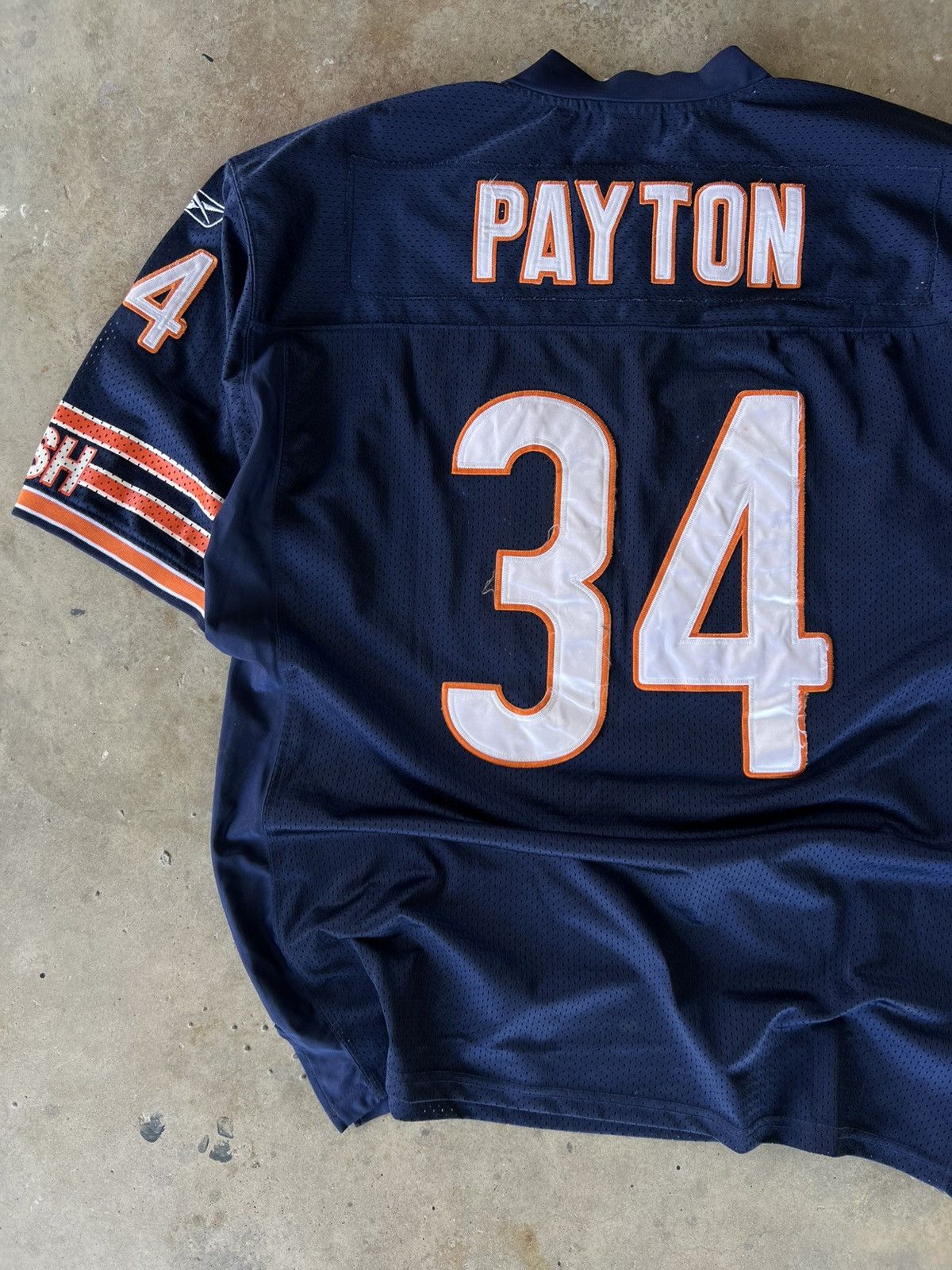 Reebok Vintage NFL Chicago Bears Payton Stitched Football Jersey Size US XL / EU 56 / 4 - 2 Thumbnail