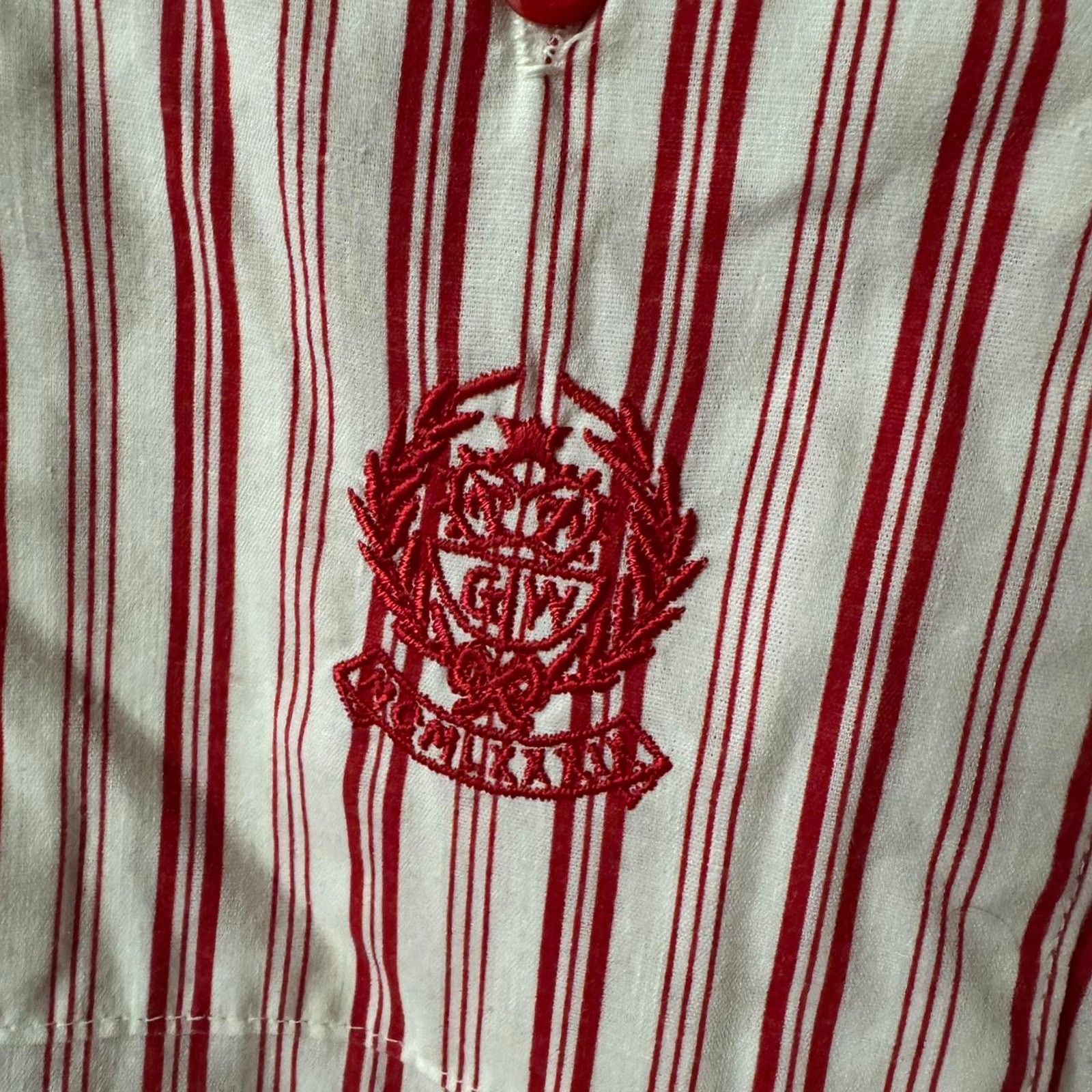 Other Vintage 90s Golden Wings red & white stripes preppy retro Size M / US 6-8 / IT 42-44 - 3 Thumbnail