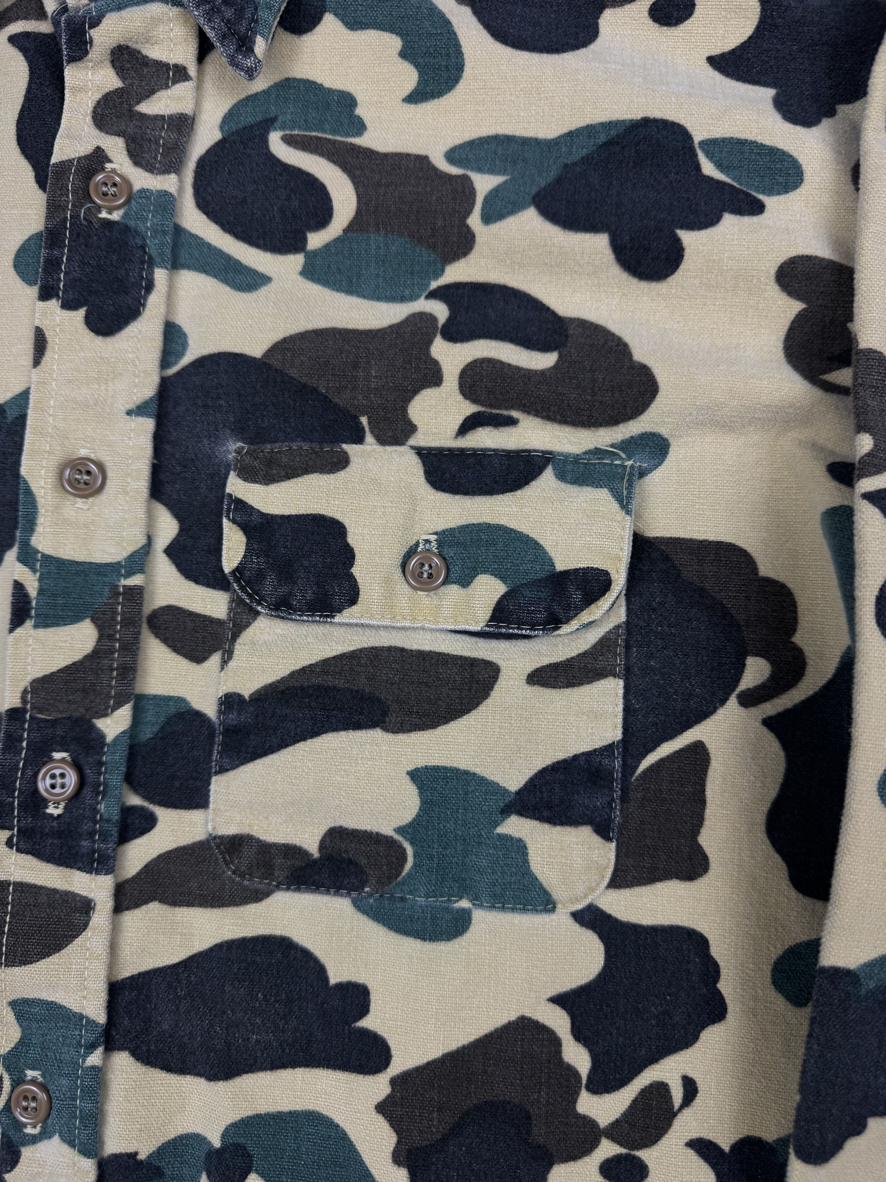Other Vintage Duck Camo Button Down Shirt Cotton USA Made Size US M / EU 48-50 / 2 - 2 Thumbnail