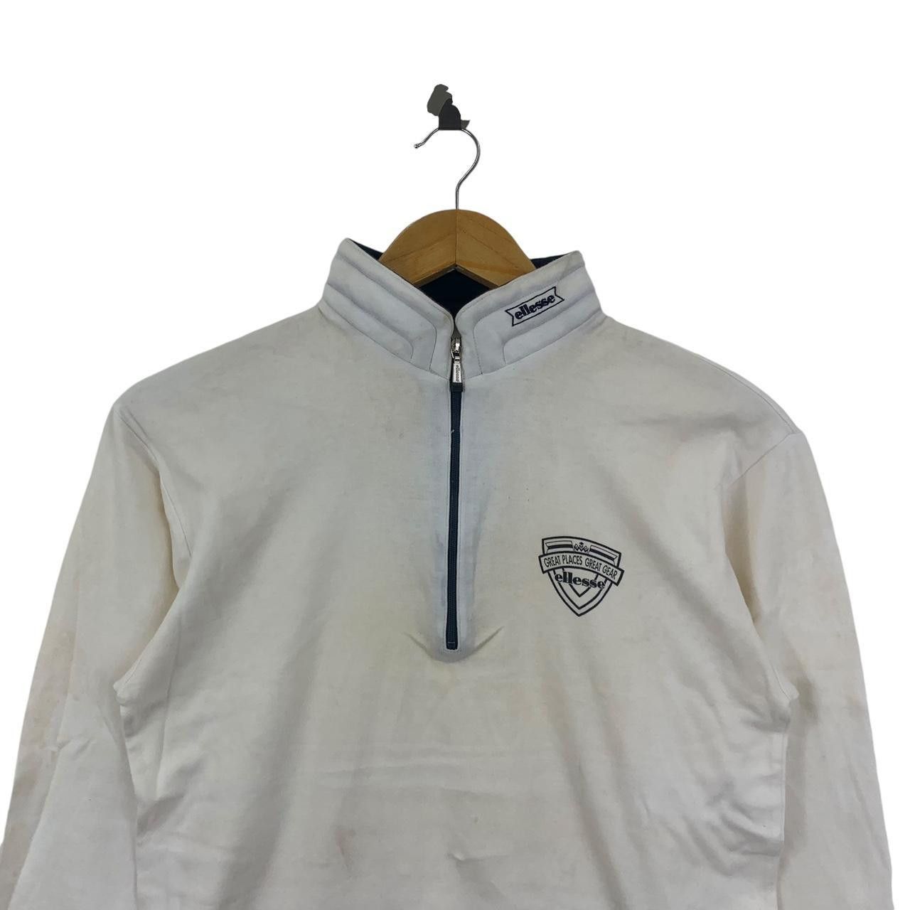 Vintage Vintage 90’ ELLESSE ITALIA Half Zipper Great Gear Jacket Size S / US 4 / IT 40 - 2 Thumbnail