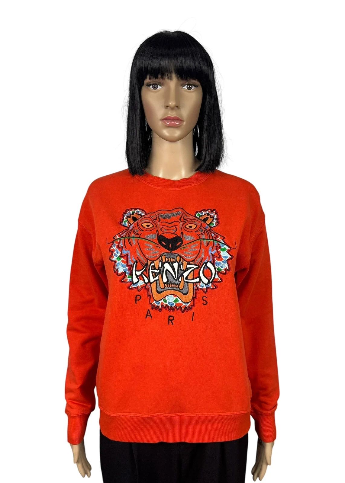 Kenzo Kenzo Paris Tiger Sweatshirt Logo Size S / US 4 / IT 40 - 1 Thumbnail