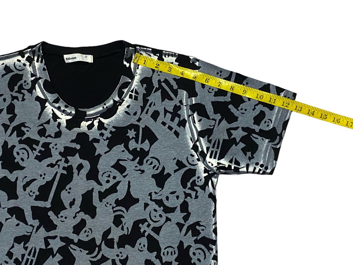 Issey Miyake × Japanese Brand × Ne-Net Ne-Net By Issey Miyake Typography Shirt Size US M / EU 48-50 / 2 - 7 Thumbnail