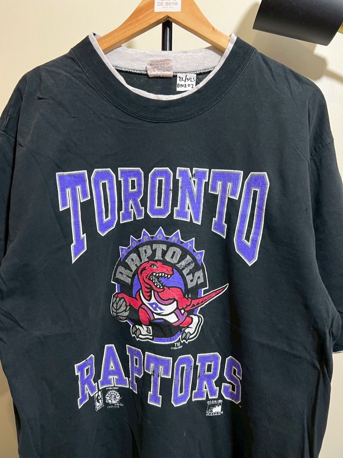 NBA × Vintage Vintage 1994's Toronto Raptors Shirt NBA bnz02 Size US L / EU 52-54 / 3 - 2 Thumbnail
