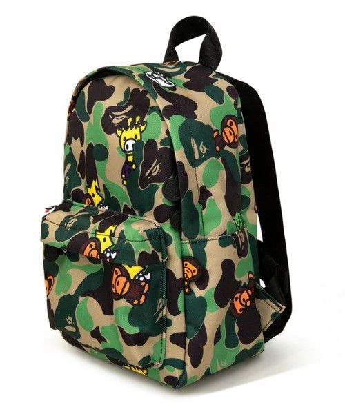 Bape A BATHING APE ABC MILO ALL FRIENDS MINI BACKPACK Green Size ONE SIZE - 2 Thumbnail