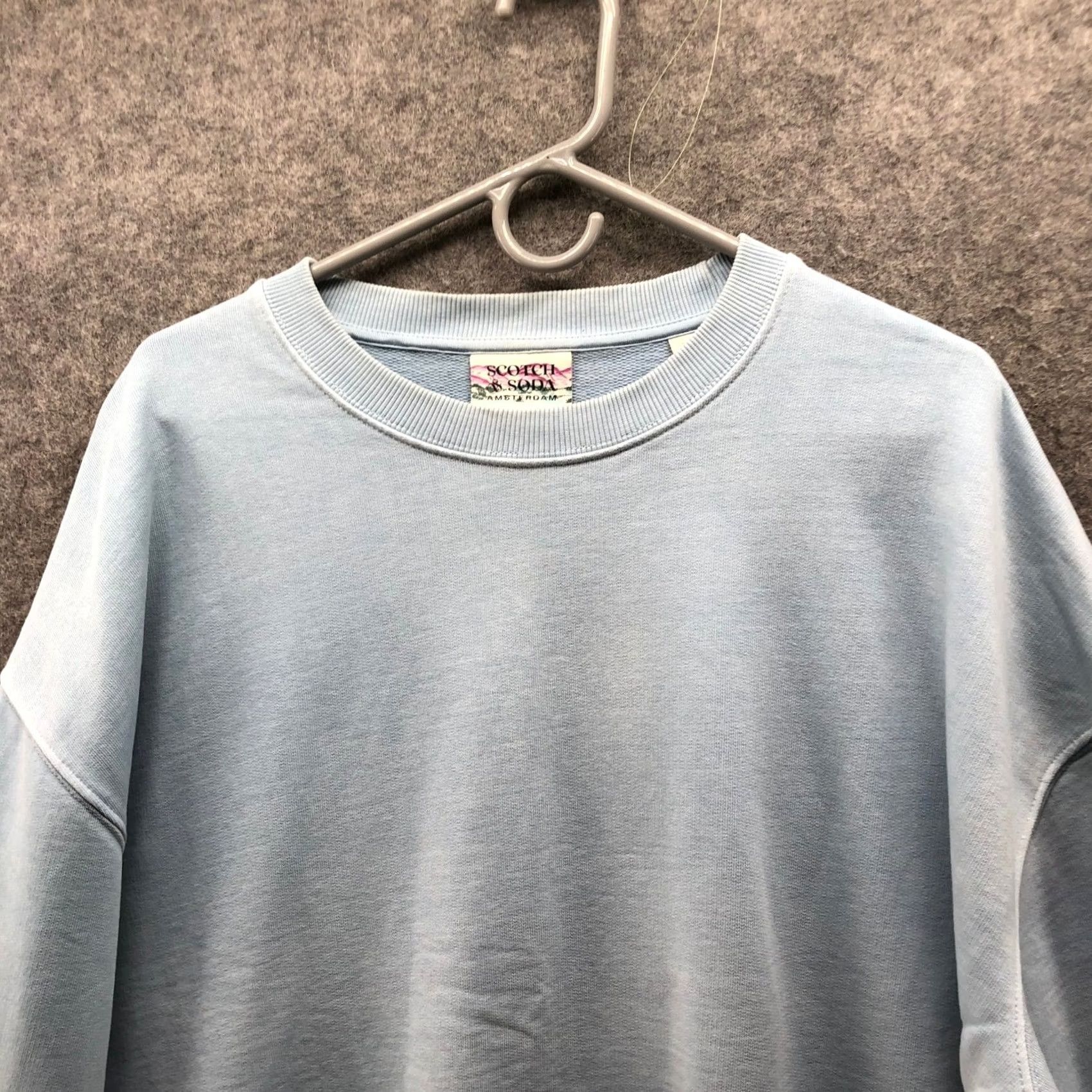 Scotch & Soda Scotch & Soda Sweatshirt Mens L Blue Pink Cotton Dip Dye Ombre Crew Oversized Size US L / EU 52-54 / 3 - 3 Thumbnail