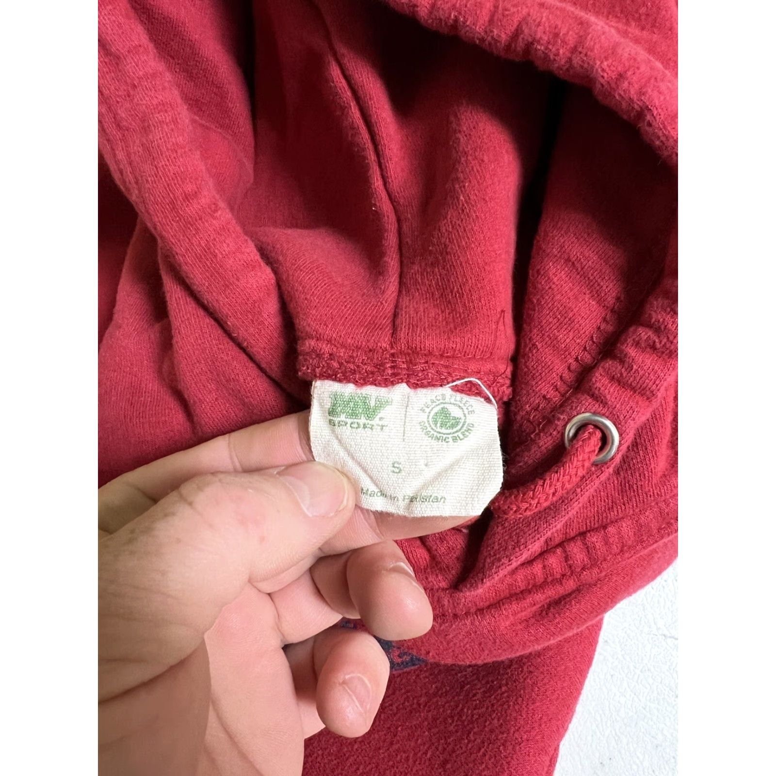 Vintage Howe Caverns Red Small Hoodie Sweatshirt Pullover New York Size US S / EU 44-46 / 1 - 4 Thumbnail