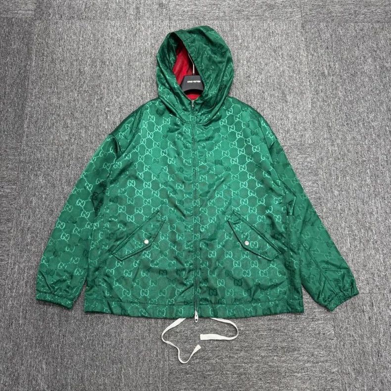Gucci Gucci Double G full-print windbreaker 2505-Nextarrow Size US M / EU 48-50 / 2 - 1 Thumbnail