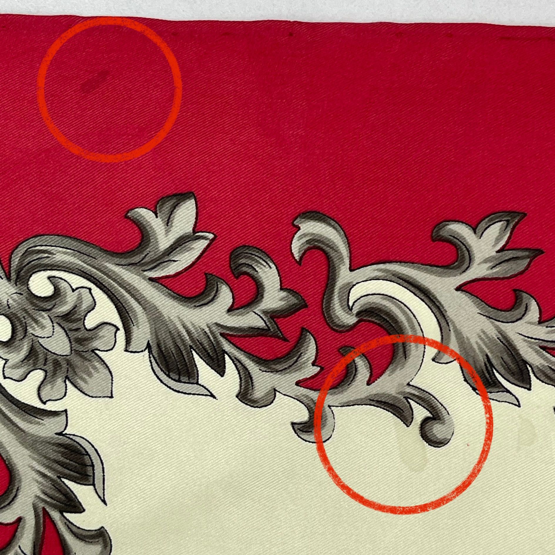 Other Vintage Fragonard Silk Scarf - S7027 Size ONE SIZE - 7 Thumbnail