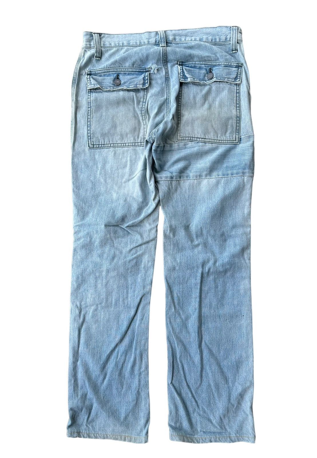 Japanese Brand Super nice design 🔥 Acoustic patchwork denim bushpants Size US 30 / EU 46 - 6 Thumbnail