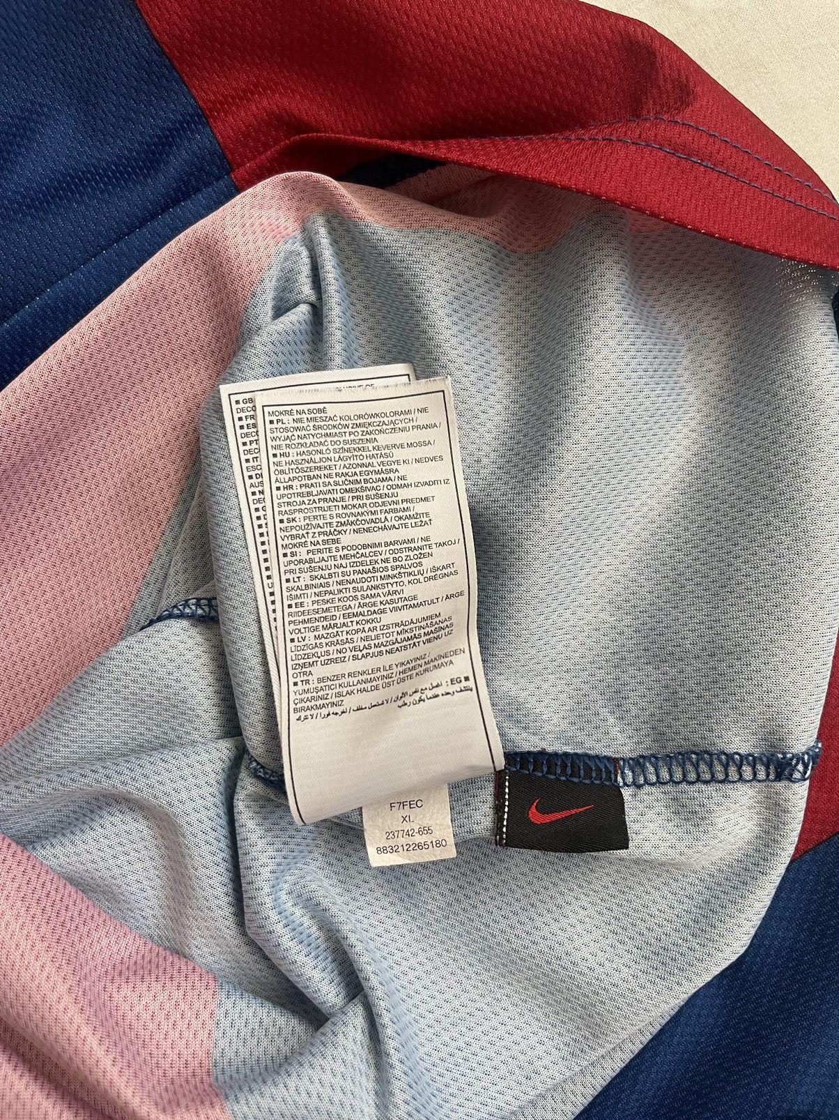 Vintage Jersey vintage Nike Barcelona 2008/08 Size US XL / EU 56 / 4 - 11 Thumbnail