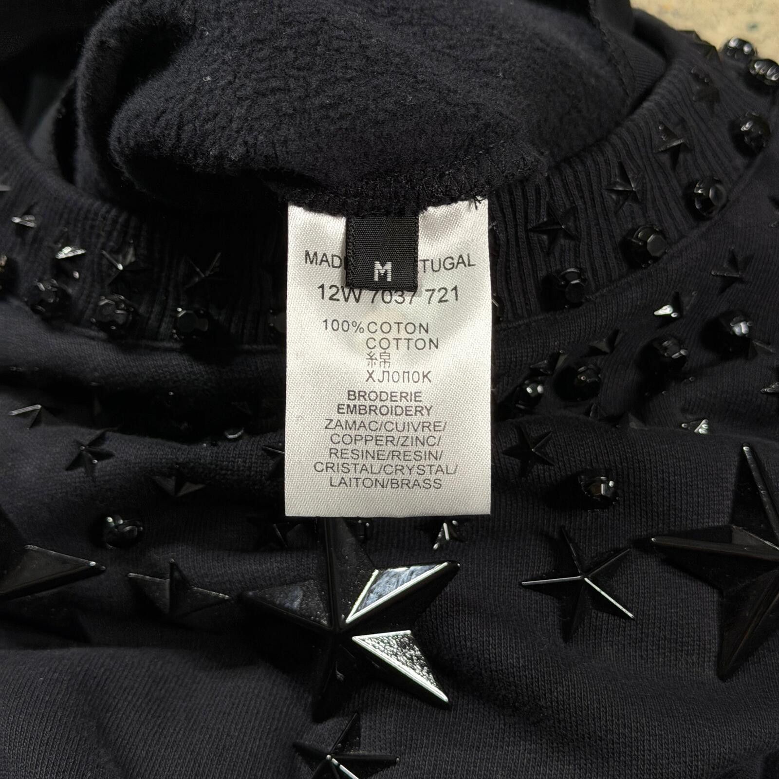 Givenchy Givenchy FW12 Look 42 Star Studded Crewneck Size US M / EU 48-50 / 2 - 11 Thumbnail