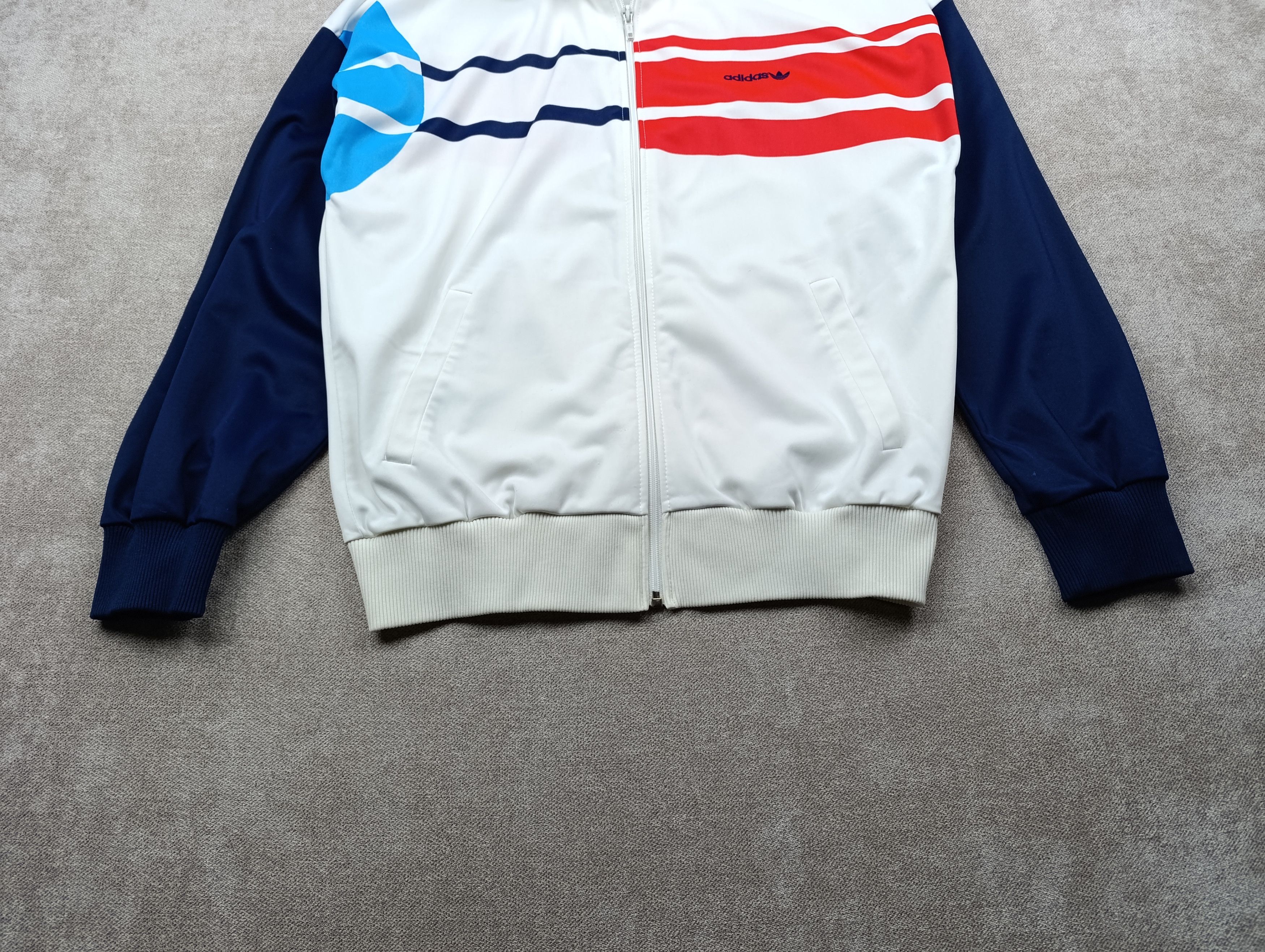 Adidas VINTAGE 80S ADIDAS TRACK JACKET MADE IN WEST GERMANY Size US S / EU 44-46 / 1 - 3 Thumbnail