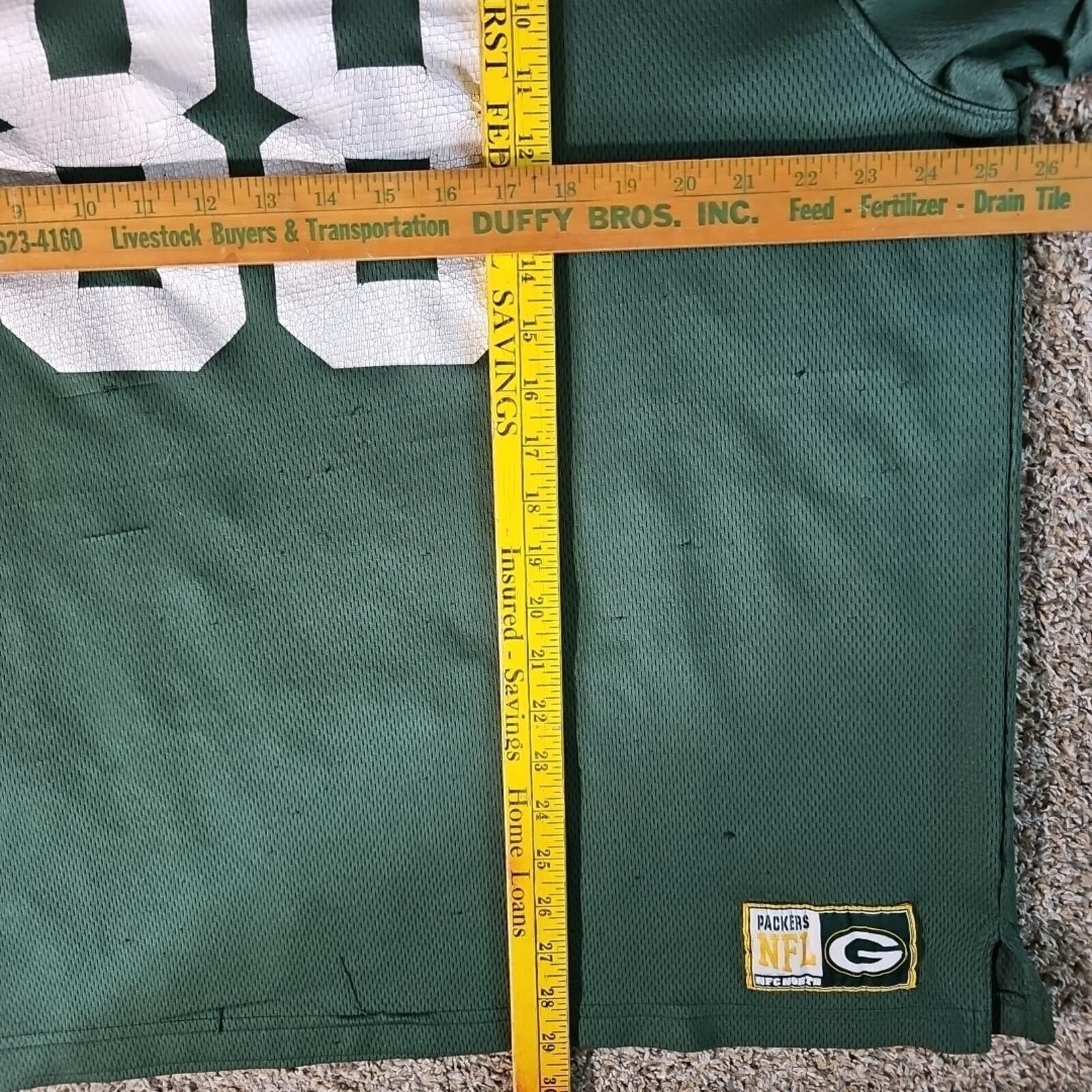 Majestic Majestic Green Bay Packers 88 Jermichael Finley Jersey Shirt Size ONE SIZE - 6 Thumbnail