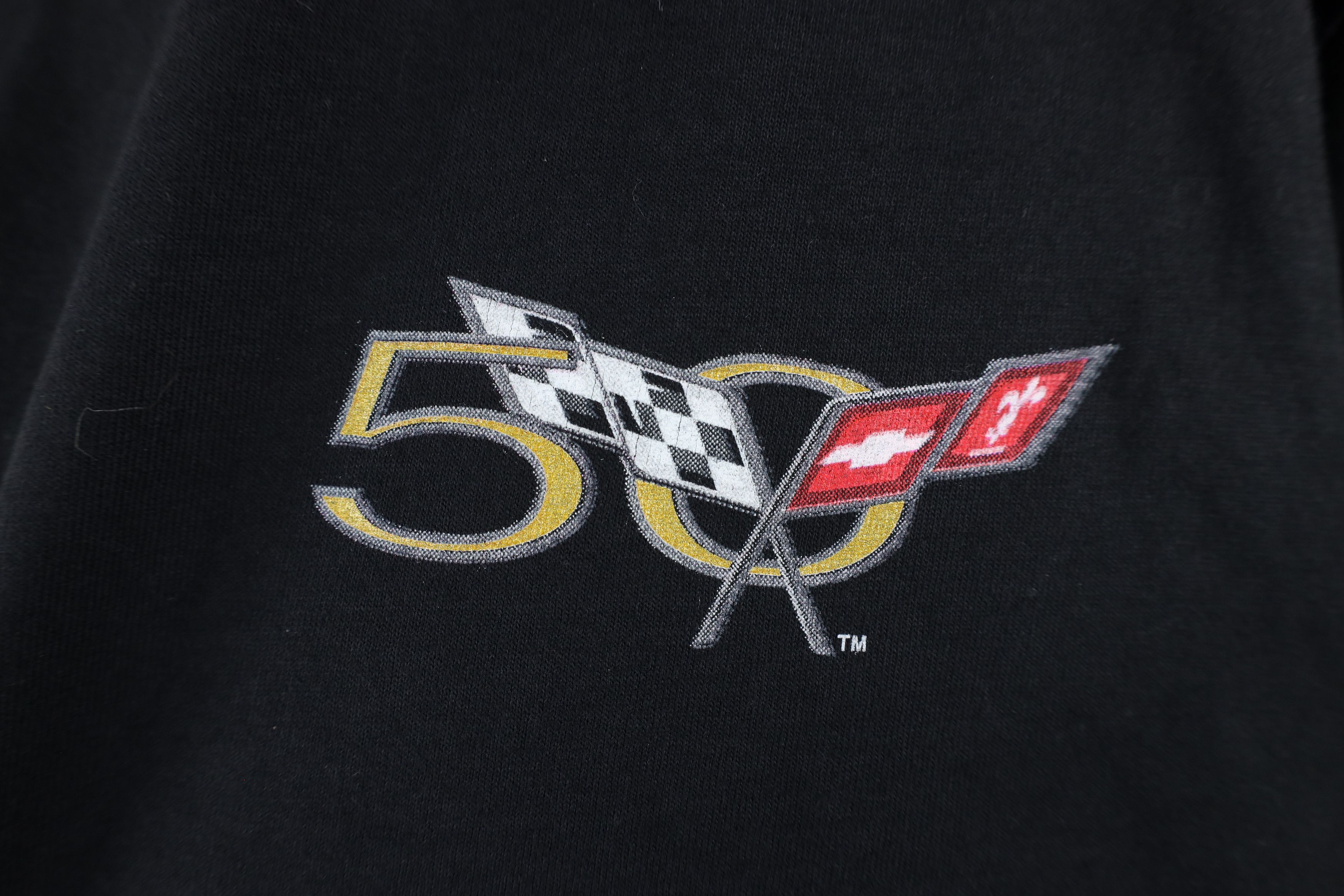 Vintage Vintage Y2K 2003 50th Anniversary Corvette Racing T-Shirt Size US L / EU 52-54 / 3 - 4 Thumbnail
