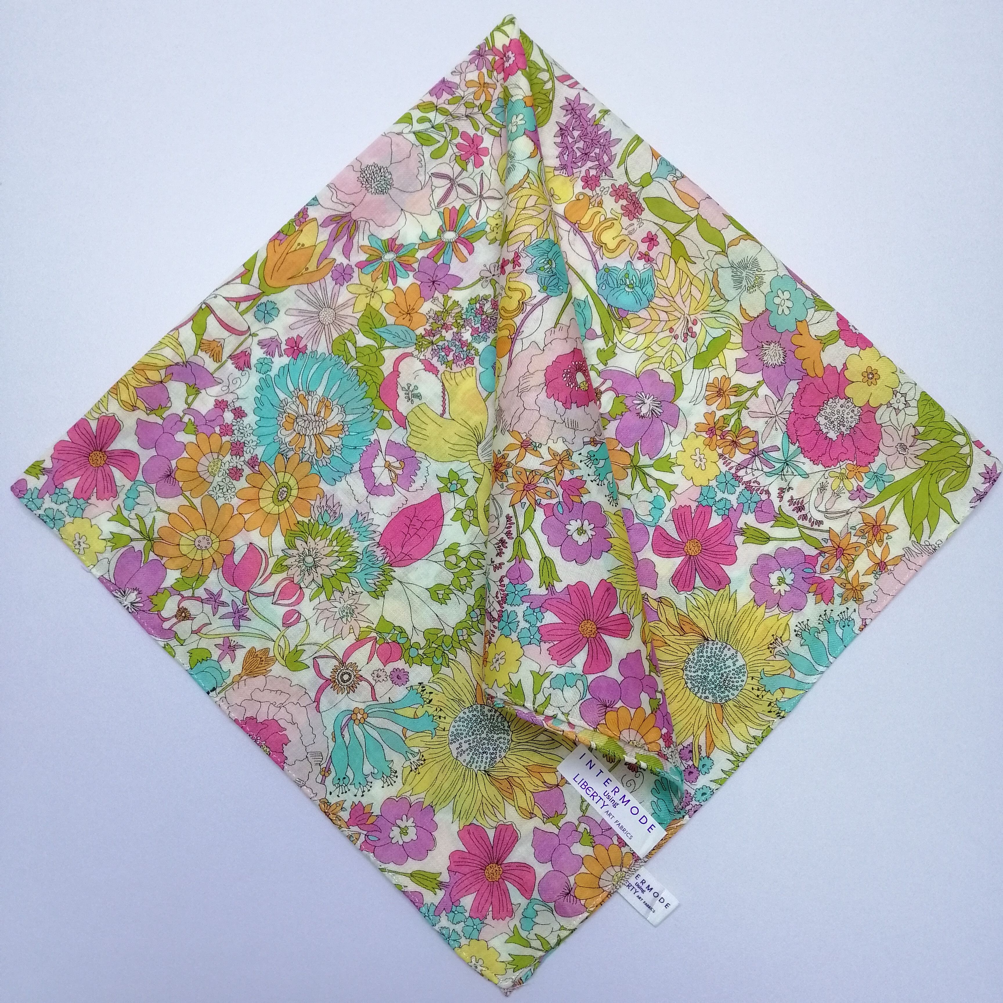 Liberty Liberty Handkerchief/Neckerchief/Scarves-KD1135 Size ONE SIZE - 1 Thumbnail