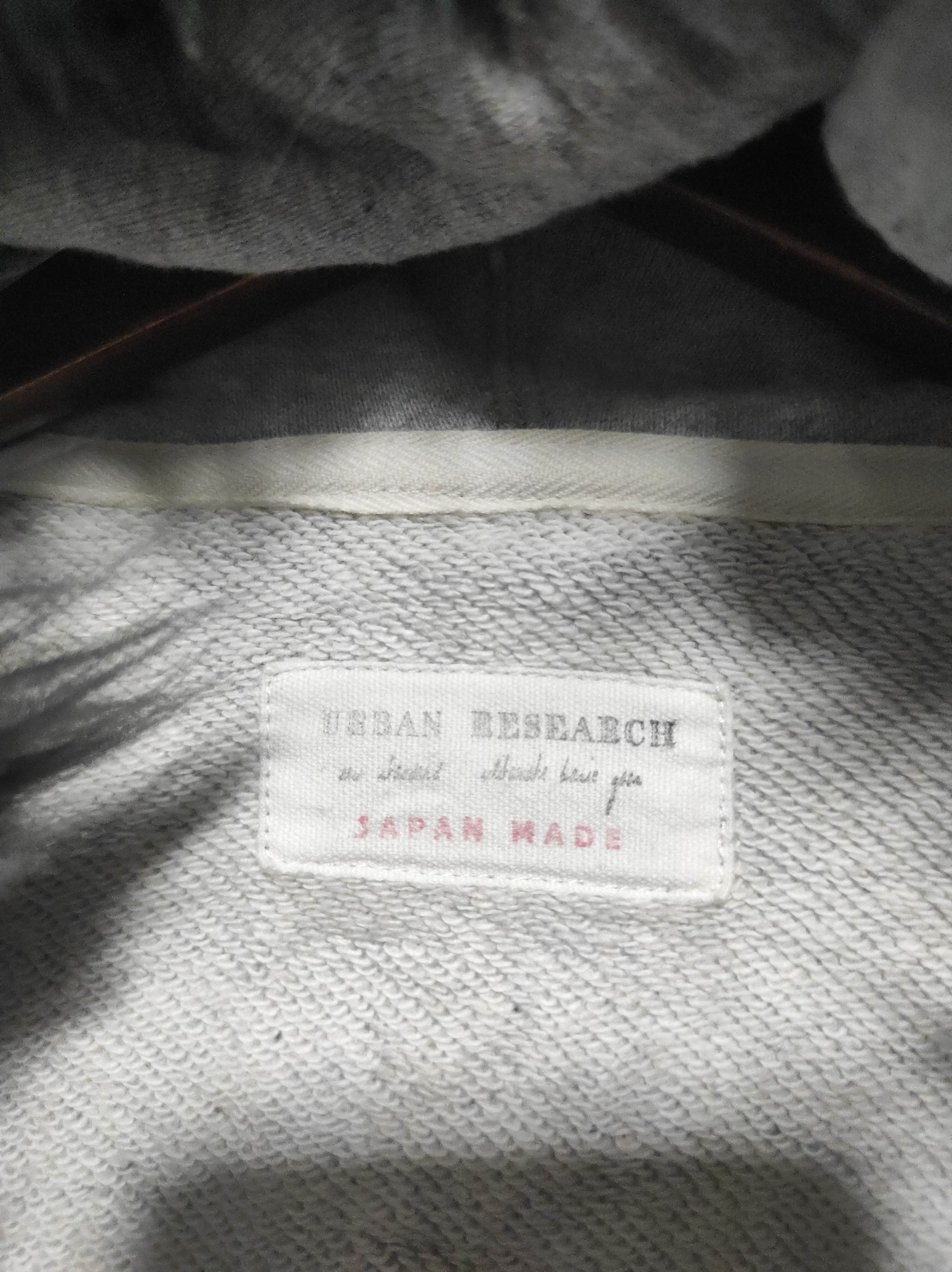URBAN RESEARCH DOORS Urban Research Japan Made Double Zip Fur Hoodie LGB Style Size US M / EU 48-50 / 2 - 4 Thumbnail