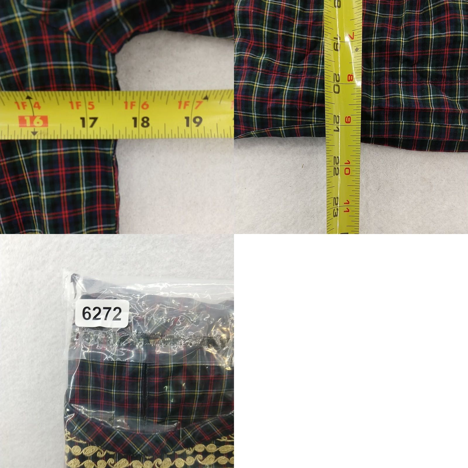 J.Crew J.CREW Long Sleeve Plaid Embroidered Blouse-Women's XS Size XS / US 0-2 / IT 36-38 - 8 Thumbnail
