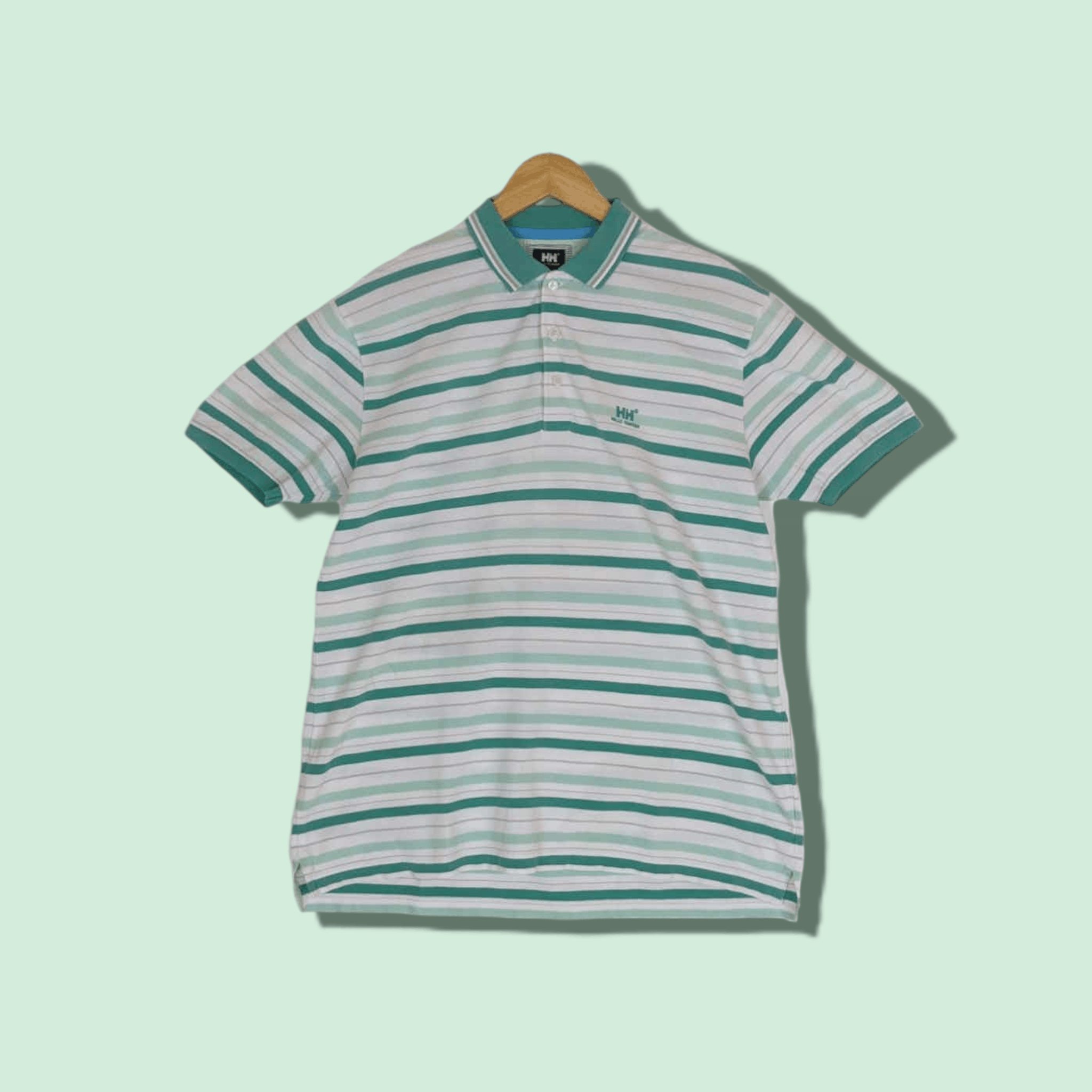 Helly Hansen HELLY HENSEN Striped Polo Shirt Size US L / EU 52-54 / 3 - 1 Thumbnail