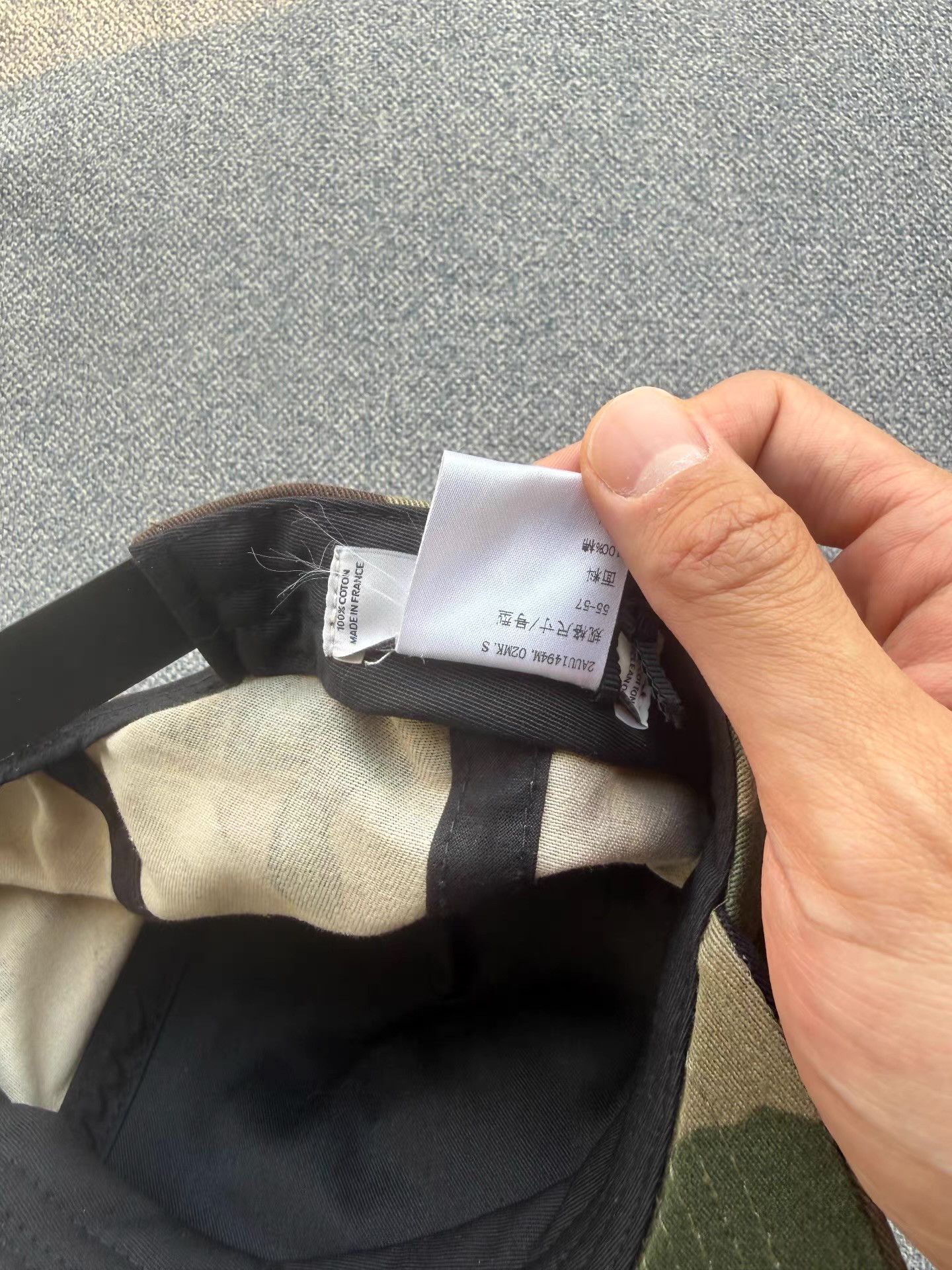 Celine Celine Camouflage Cap Q17 Size ONE SIZE - 4 Thumbnail