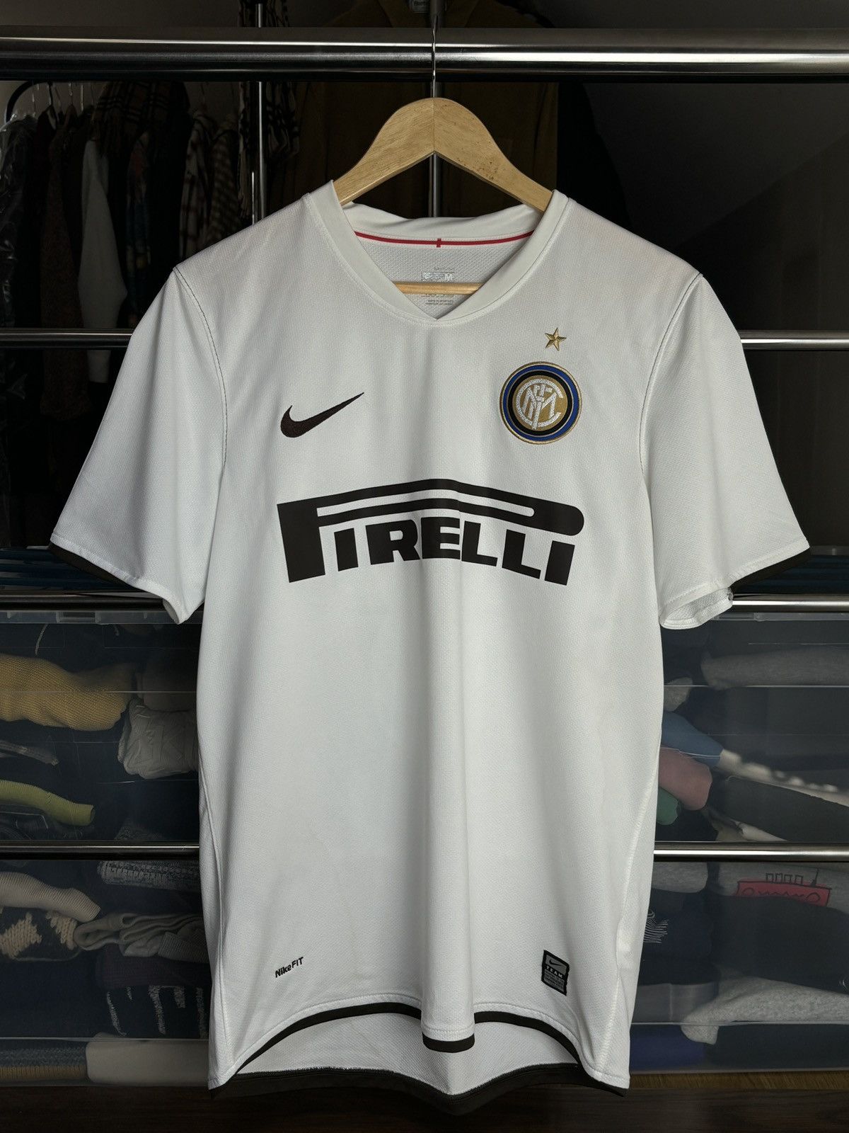 Nike Inter Milan 2008 Soccer Jersey #8 Ibrahimovic