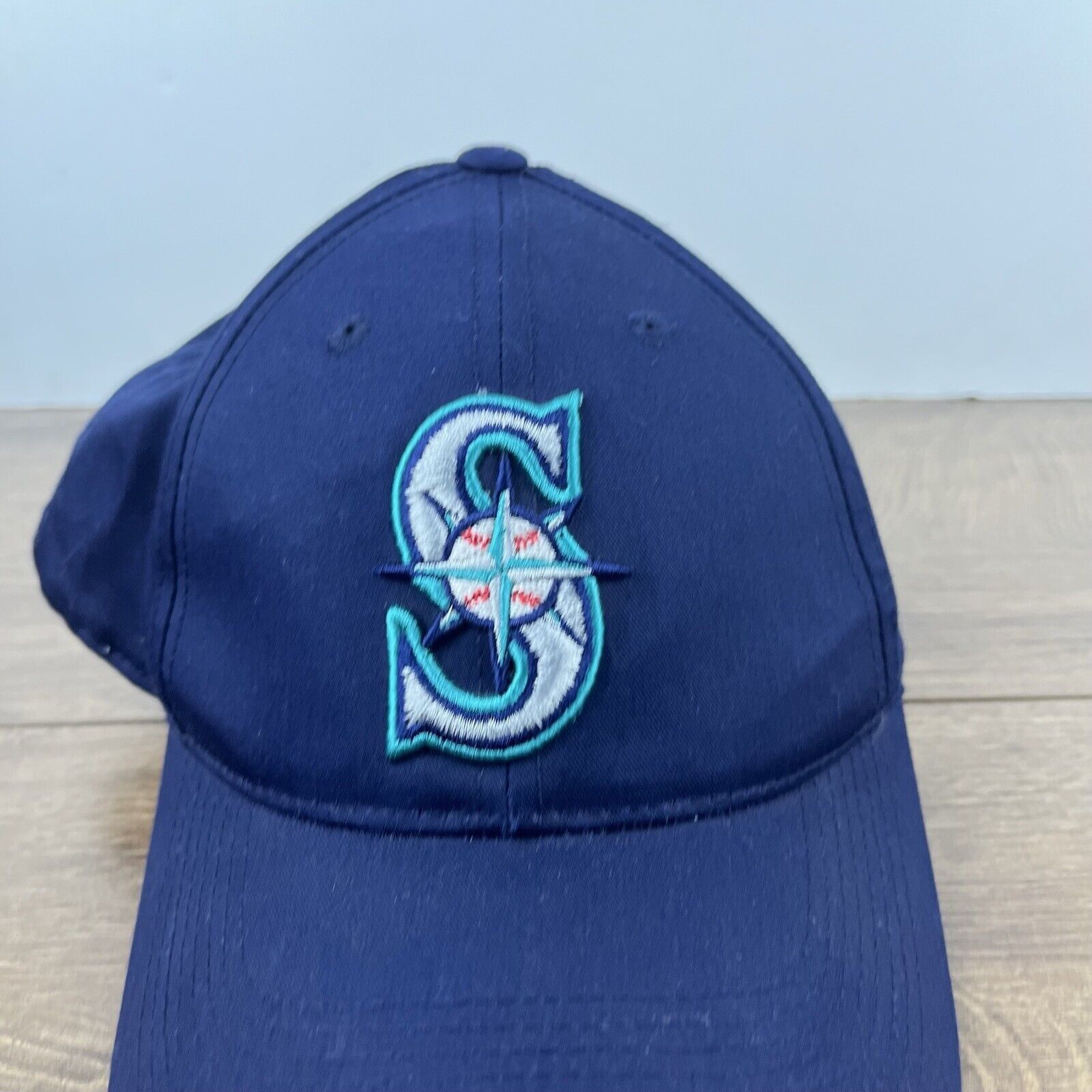 Other Seattle Mariners Snapback Hat Blue Cap Adjustable Blue Adult Size ONE SIZE - 6 Thumbnail