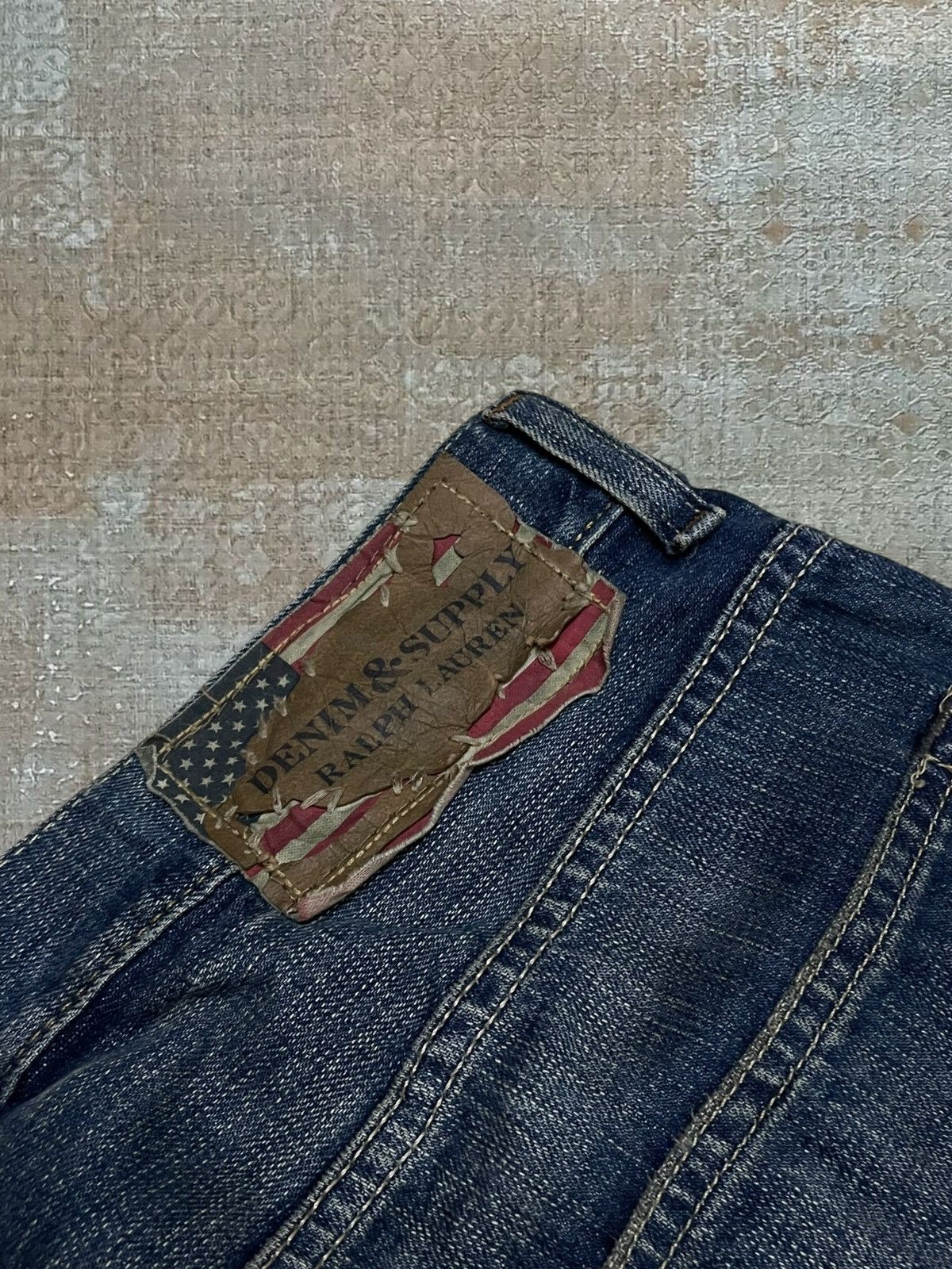 Ralph Lauren Vintage Designer Ralph Lauren Denim&Supply Distressed Style Size US 33 - 13 Thumbnail