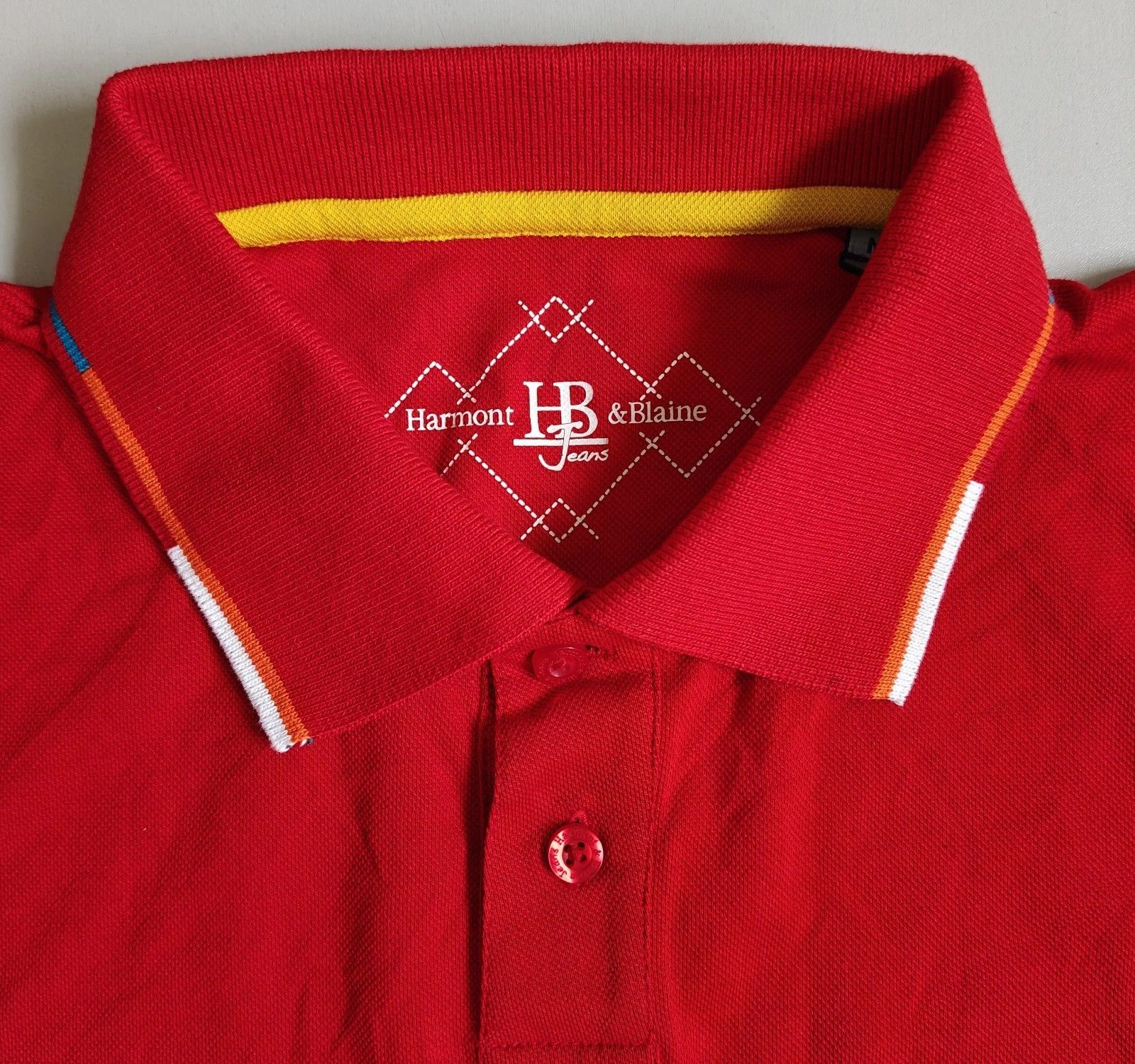 Harmont & Blaine Harmont & Blaine Jeans (HBJ) Shortsleeves Polo Shirt ASM1994 Size US M / EU 48-50 / 2 - 4 Thumbnail