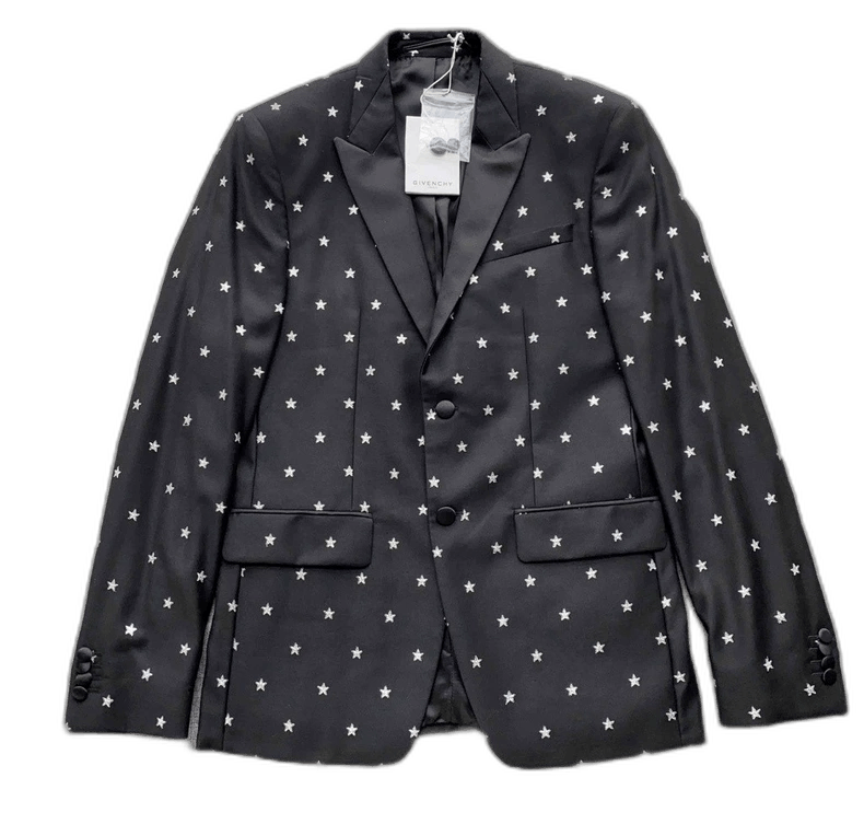 Givenchy Givenchy Black Star Embroidered Casual Suit -2507
