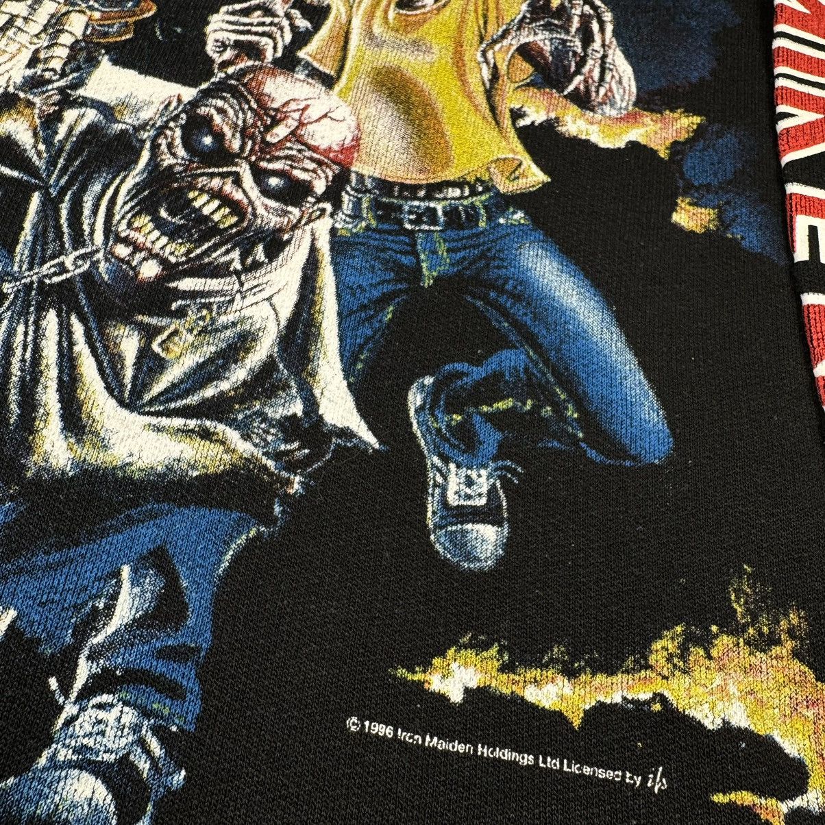 Band Tees Vintage 1996 Iron Maiden ‘The Best of the Beast’ Euro Hoodie Size US XL / EU 56 / 4 - 6 Thumbnail