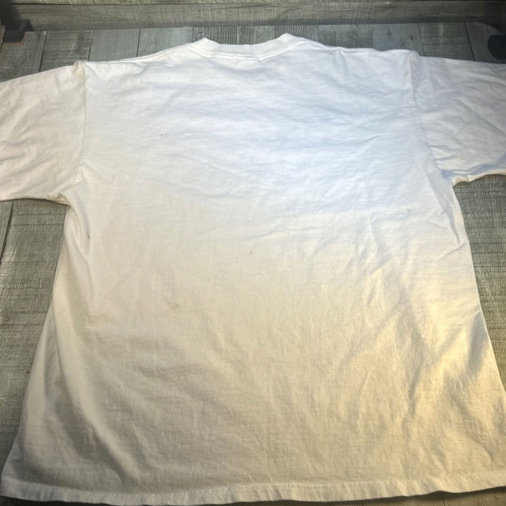 Logo 7 VINTAGE Harrah’s East Chicago Casino Hotel T-Shirt XL USA Flag Logo Shirt Mens White Size US XL / EU 56 / 4 - 4 Thumbnail