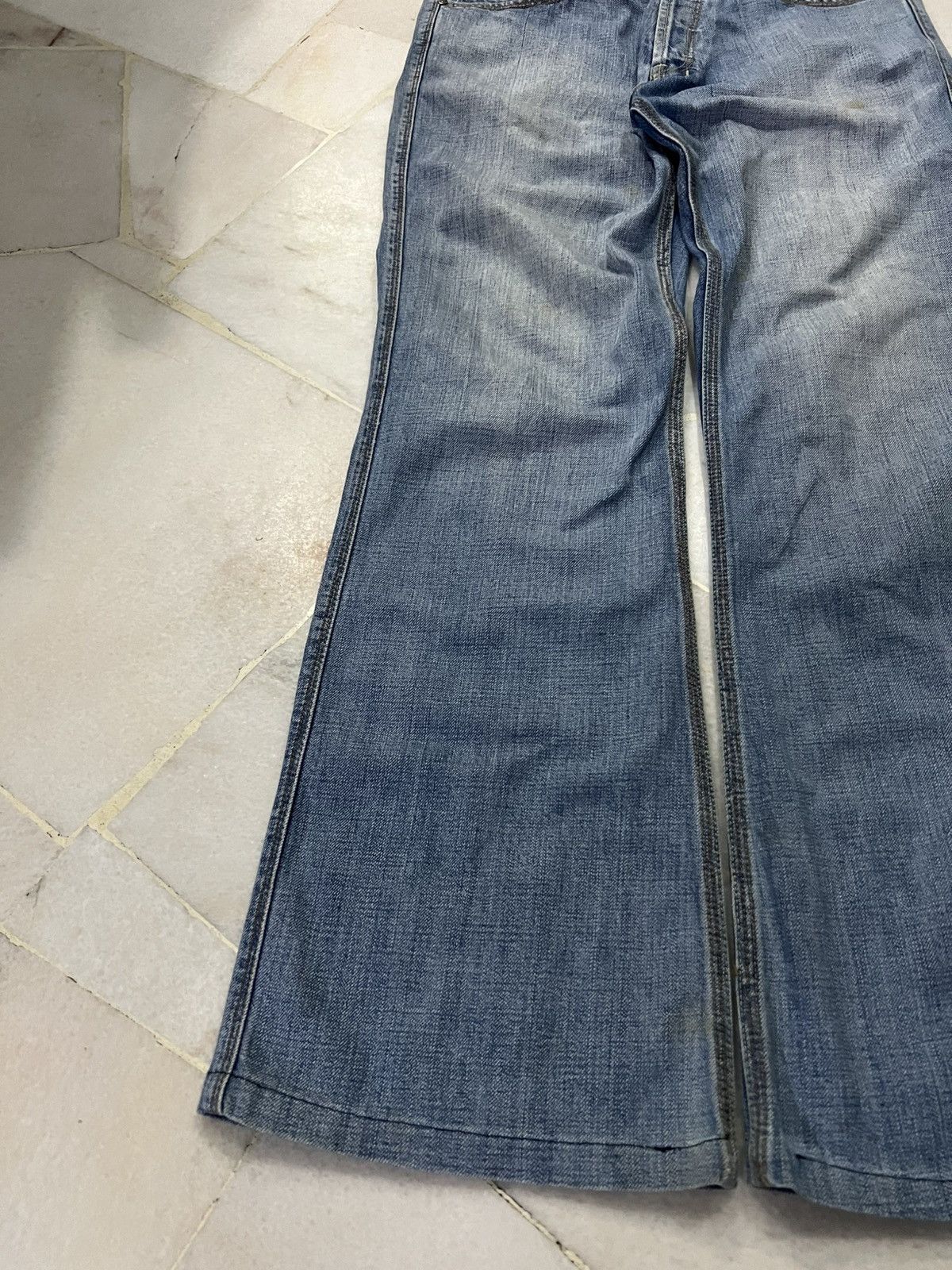 Diesel 💥FLARE💥DIESEL INDUSTRY WASHED FADED JEANS Size US 31 - 3 Thumbnail