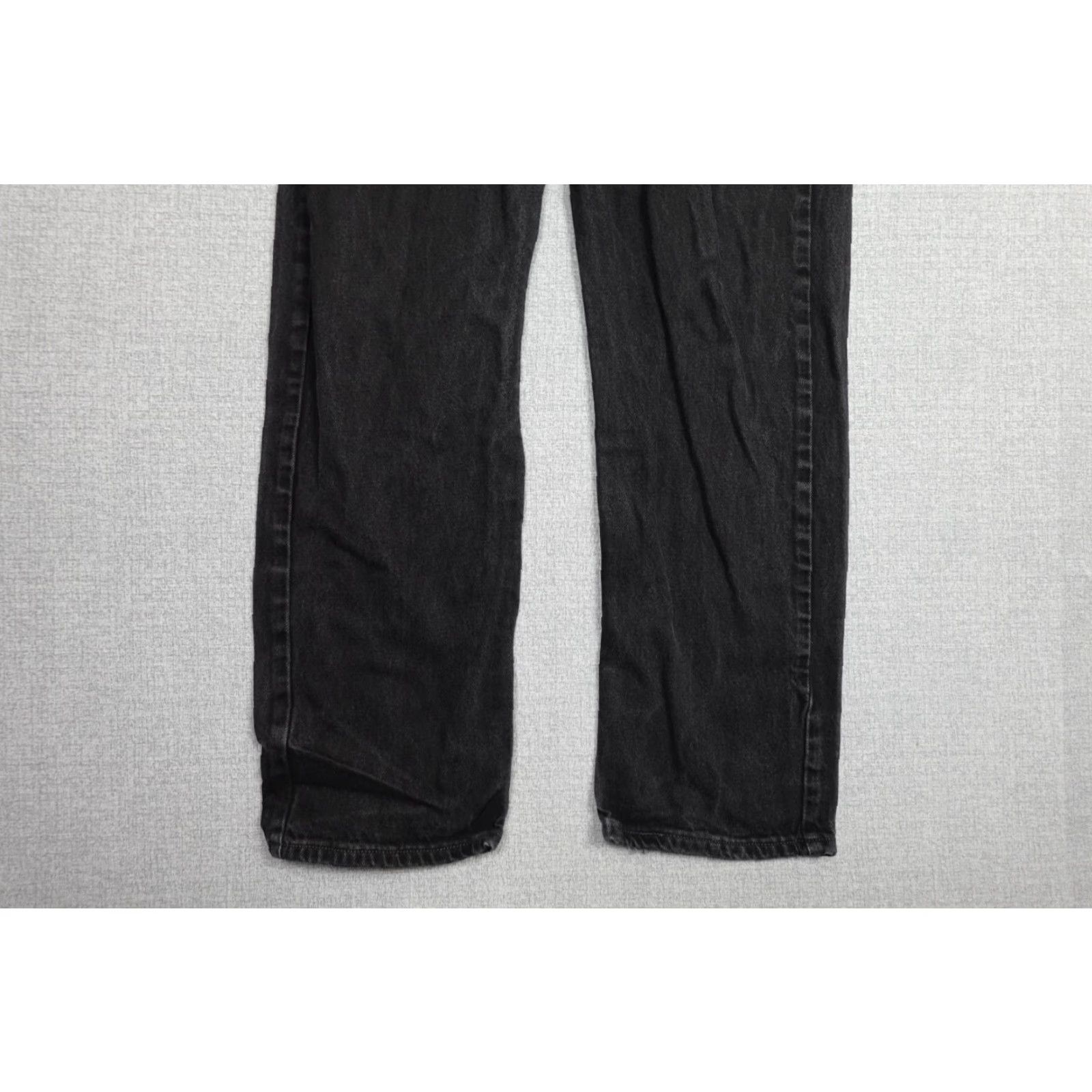 Levi's Levi's 505 Jeans Mens Regular Levi's 505 Jeans Black Dark Wash Denim Western Cowboy Relaxed Straight 32x40 Mens Size US 40 / EU 56 - 5 Thumbnail