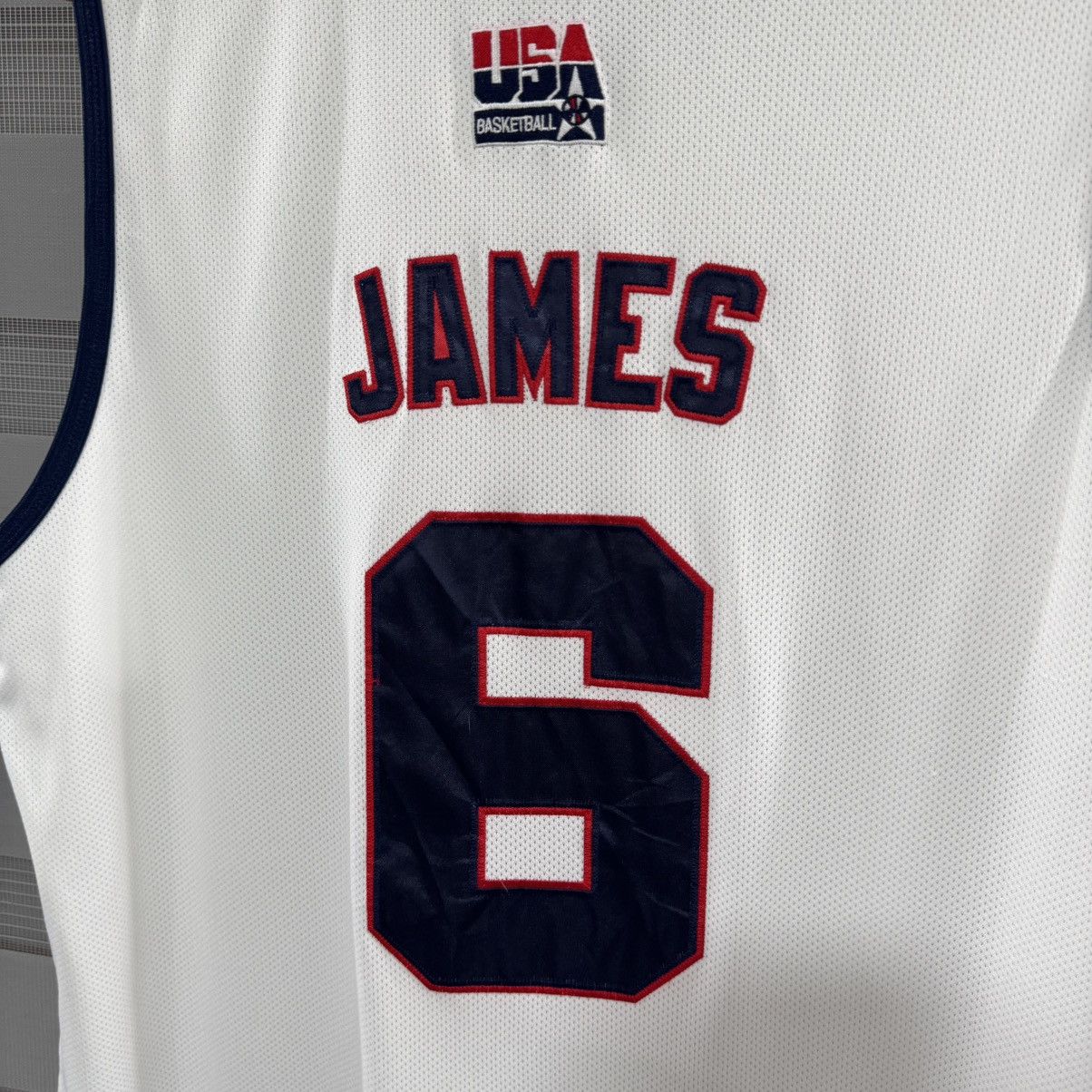 Nike LeBron James #6 Team USA 2007 Olympics Nike Authentic Jersey Size US XL / EU 56 / 4 - 18 Thumbnail